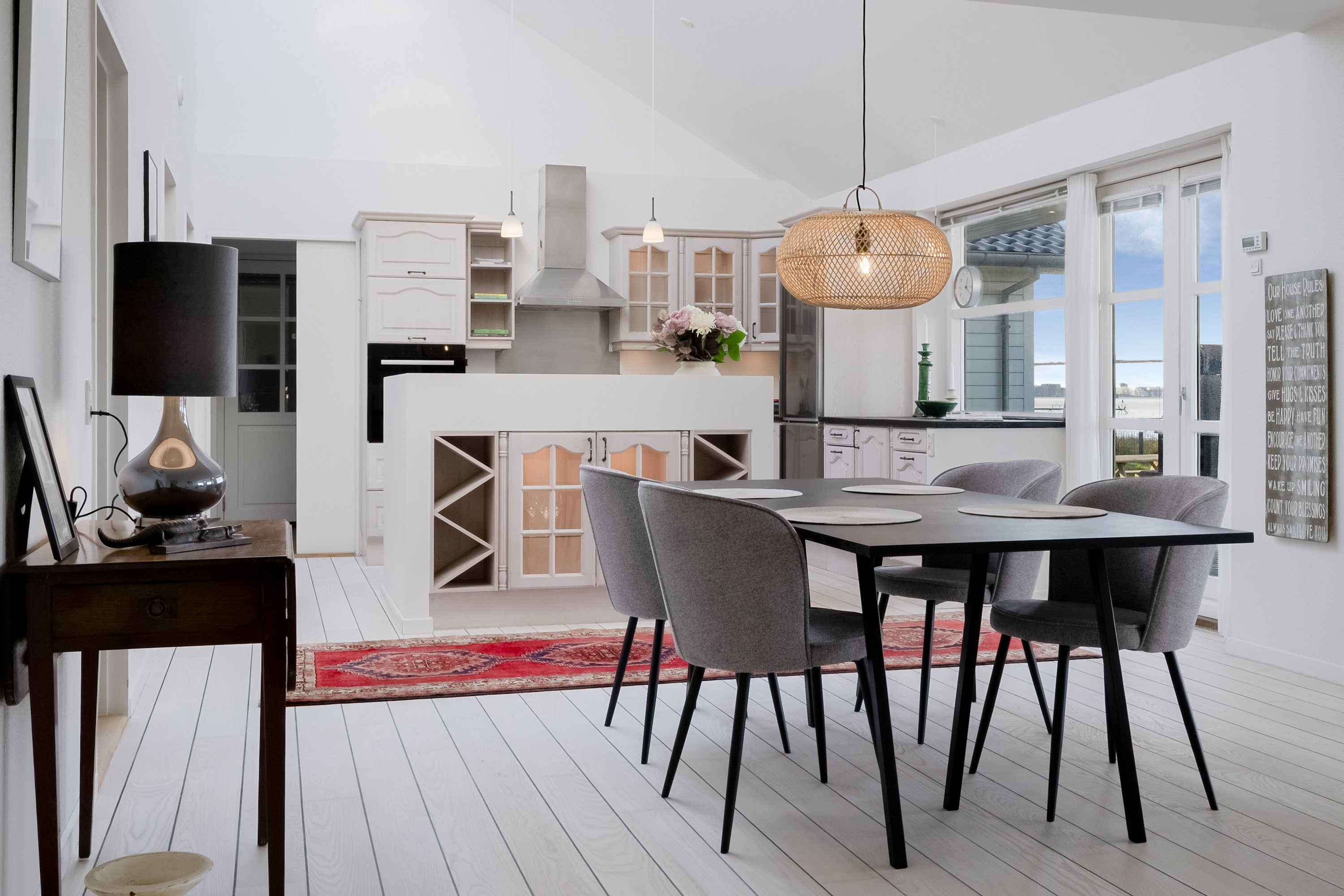 Fremhævet køkken billede i fuldskærmstilstand. Billede af Rudbæksbanke 31C, Strib, 5500 Middelfart