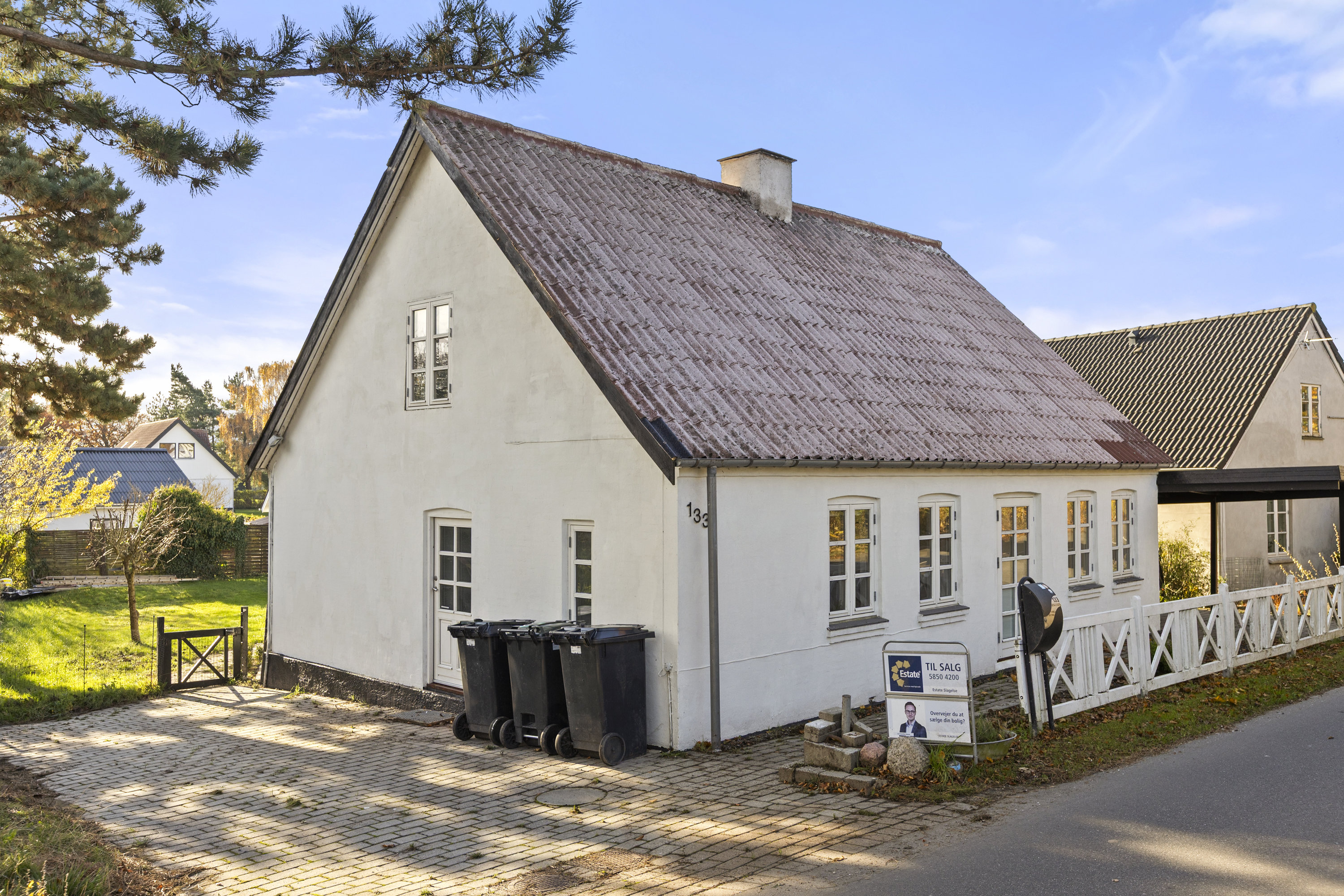 Fremhævet ejendommen billede i fuldskærmstilstand. Billede af Strandvejen 133, Hejninge, 4200 Slagelse