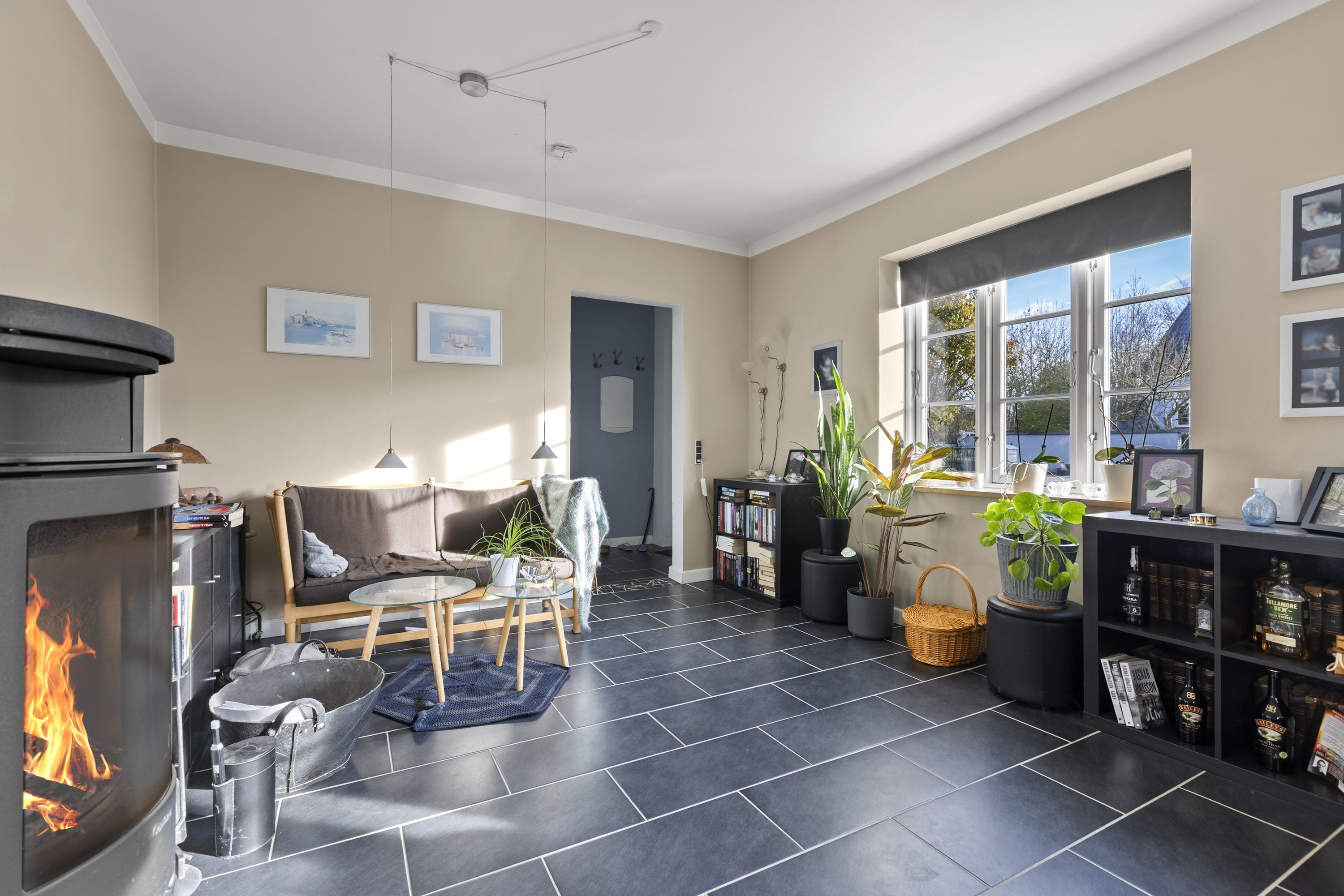 Fremhævet stue billede i fuldskærmstilstand. Billede af Vemmeløsevej 2, Gimlinge, 4200 Slagelse