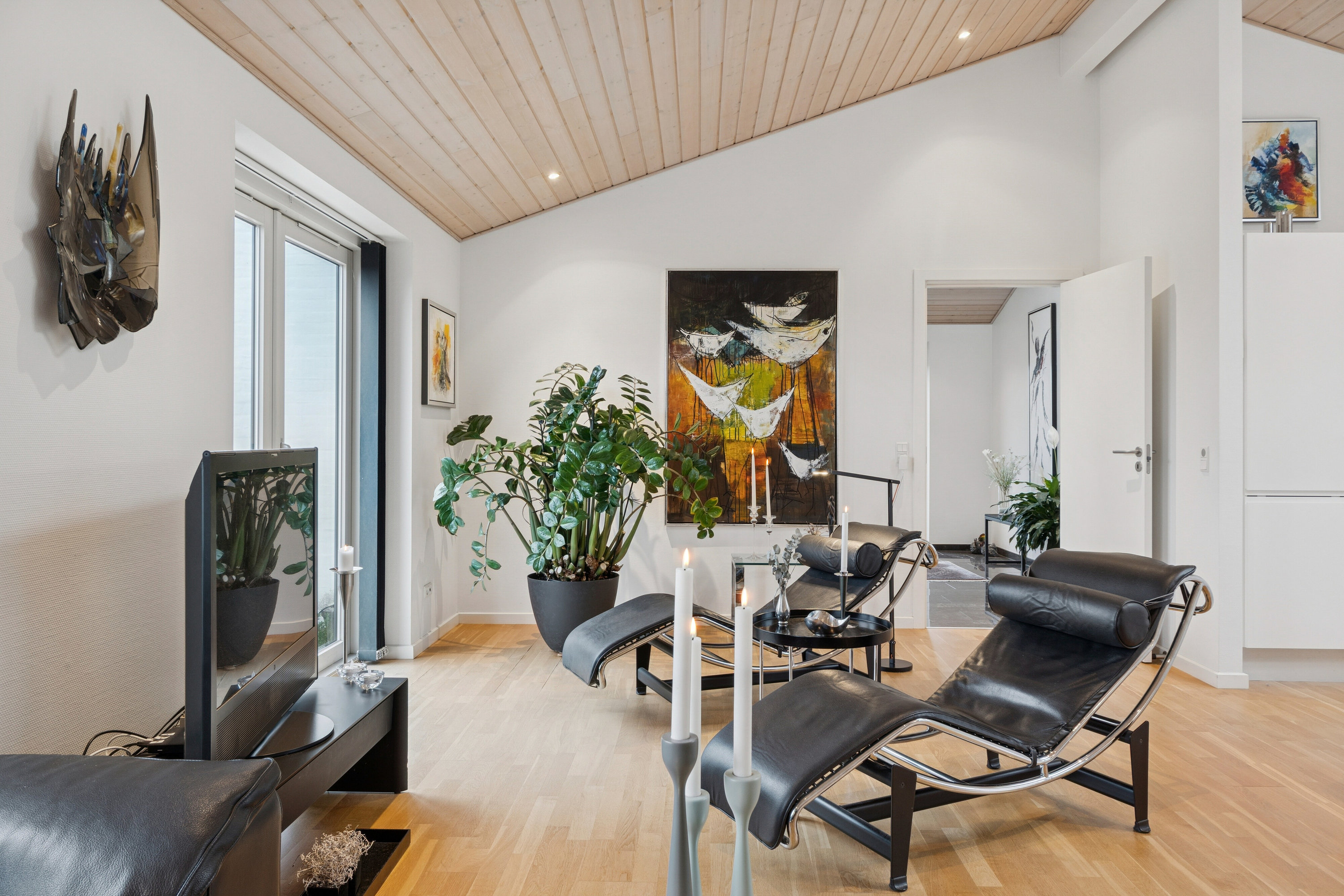 Fremhævet stue billede i fuldskærmstilstand. Billede af Forsythiavej 6, 7700 Thisted