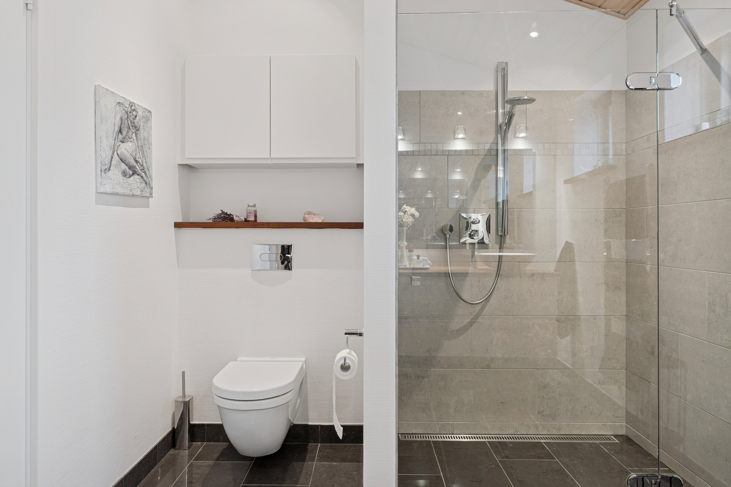 Fremhævet badeværelse billede i fuldskærmstilstand. Billede af Forsythiavej 6, 7700 Thisted