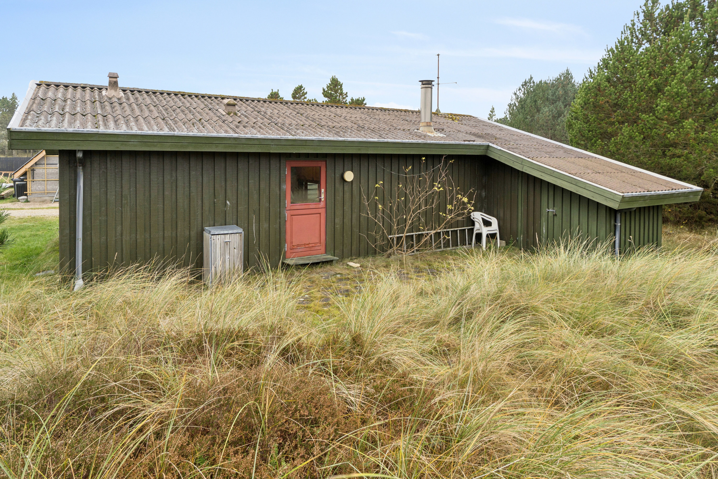 Fremhævet set fra haven billede i fuldskærmstilstand. Billede af Sletningen 1, Klitmøller, 7700 Thisted