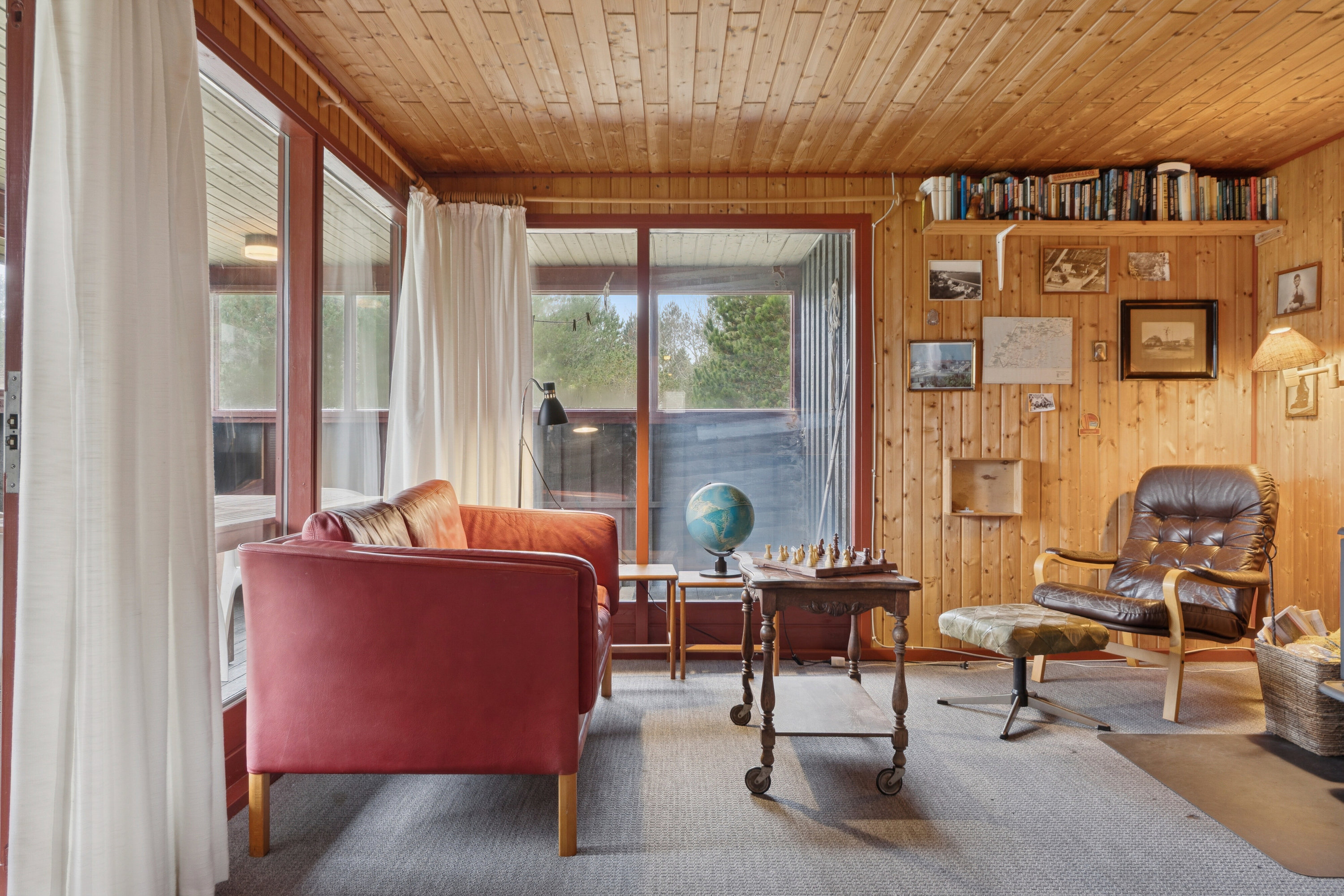 Fremhævet stue billede i fuldskærmstilstand. Billede af Sletningen 1, Klitmøller, 7700 Thisted