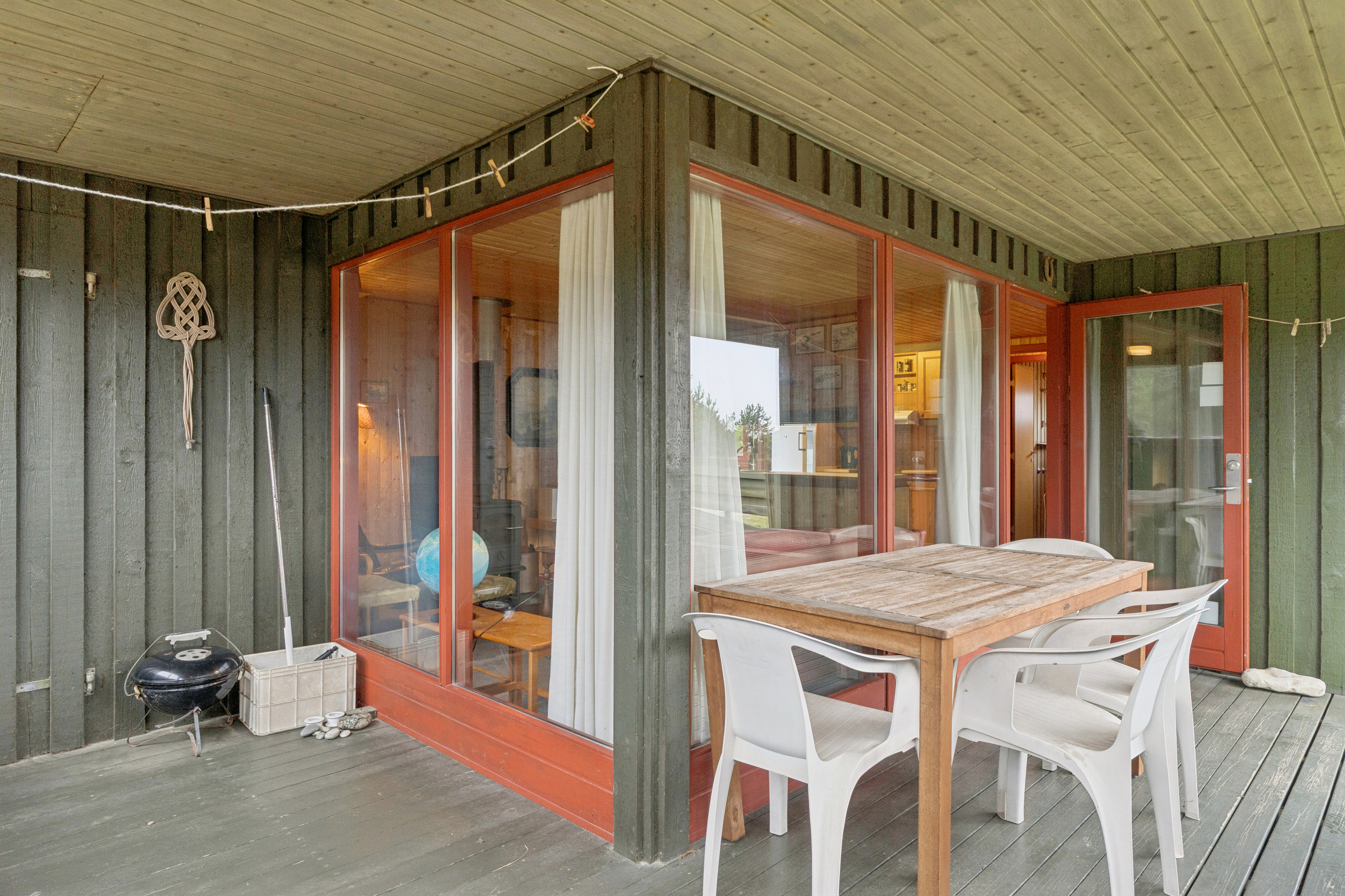 Fremhævet overdækket terrasse billede i fuldskærmstilstand. Billede af Sletningen 1, Klitmøller, 7700 Thisted