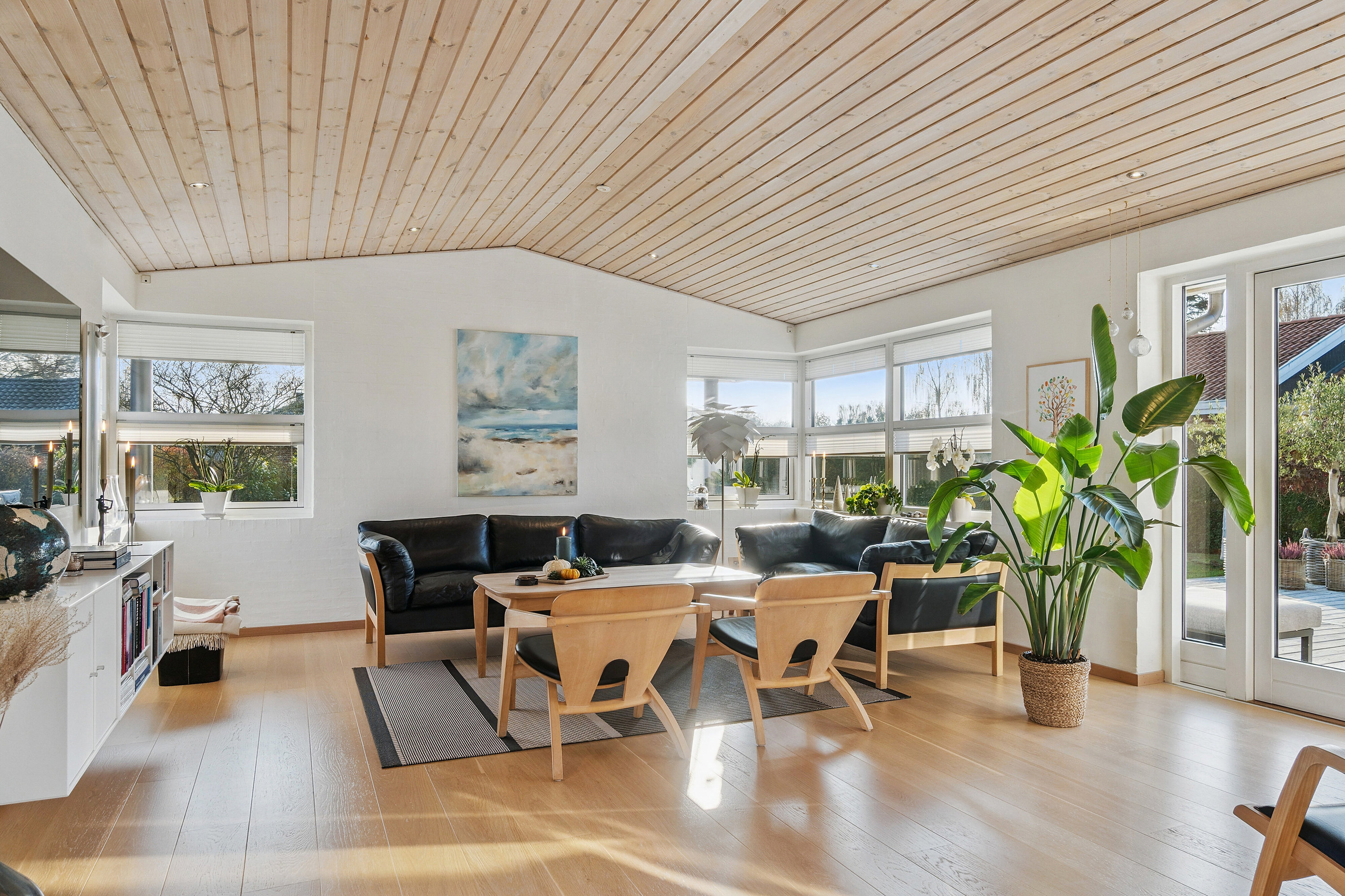 Fremhævet stue billede i fuldskærmstilstand. Billede af Årupparken 25, 8722 Hedensted