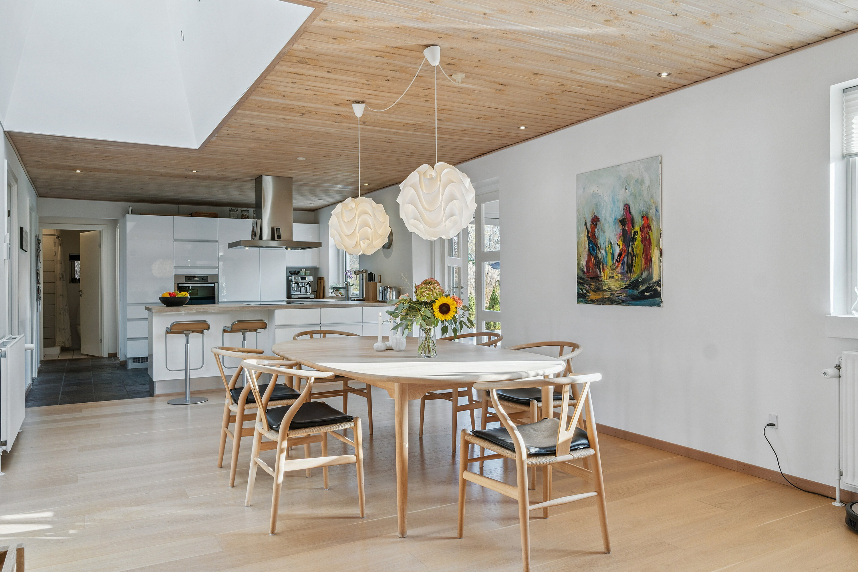 Fremhævet spisestue billede i fuldskærmstilstand. Billede af Årupparken 25, 8722 Hedensted