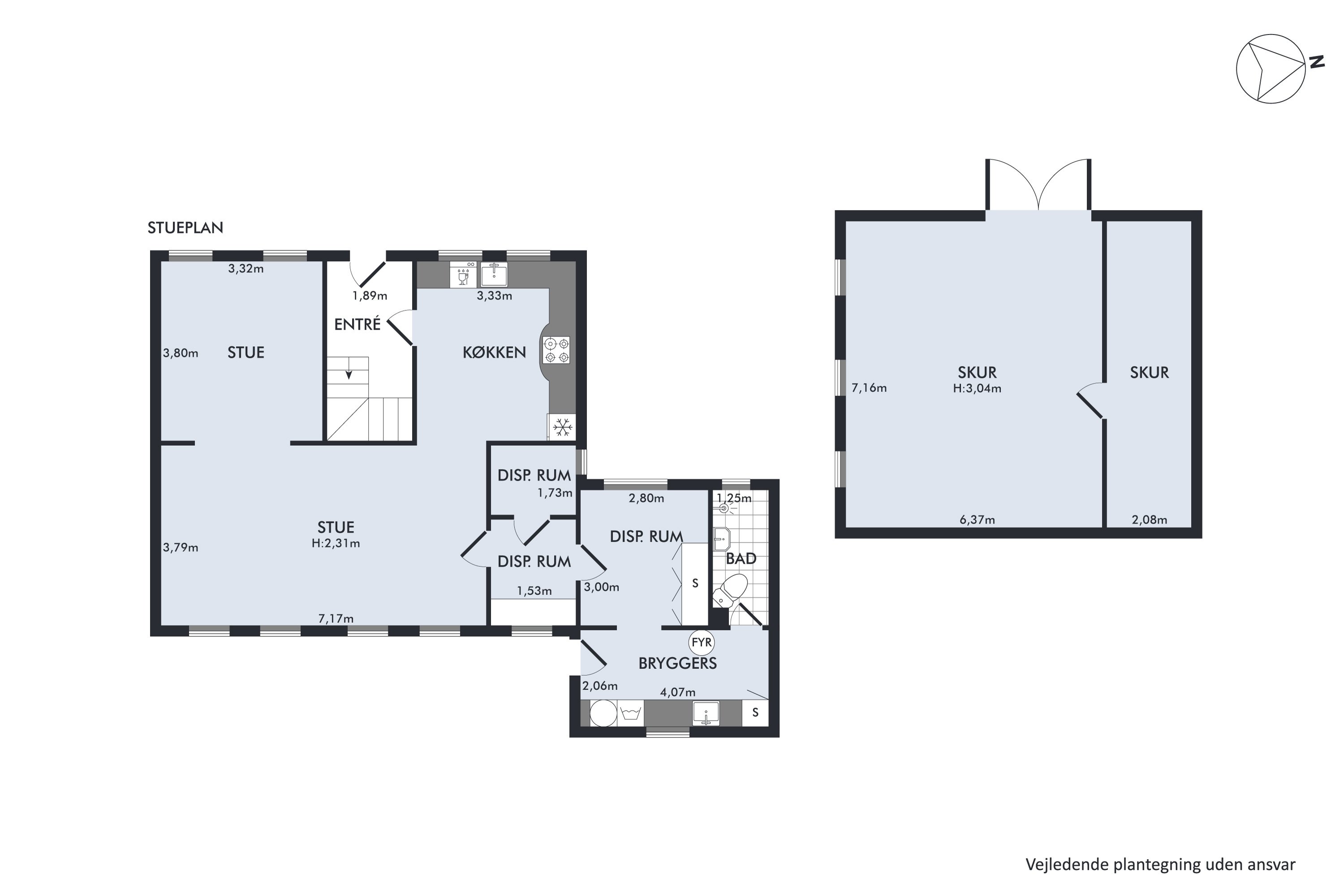 Plantegninger billede af Nørrebro 21, 5985 Søby Ærø