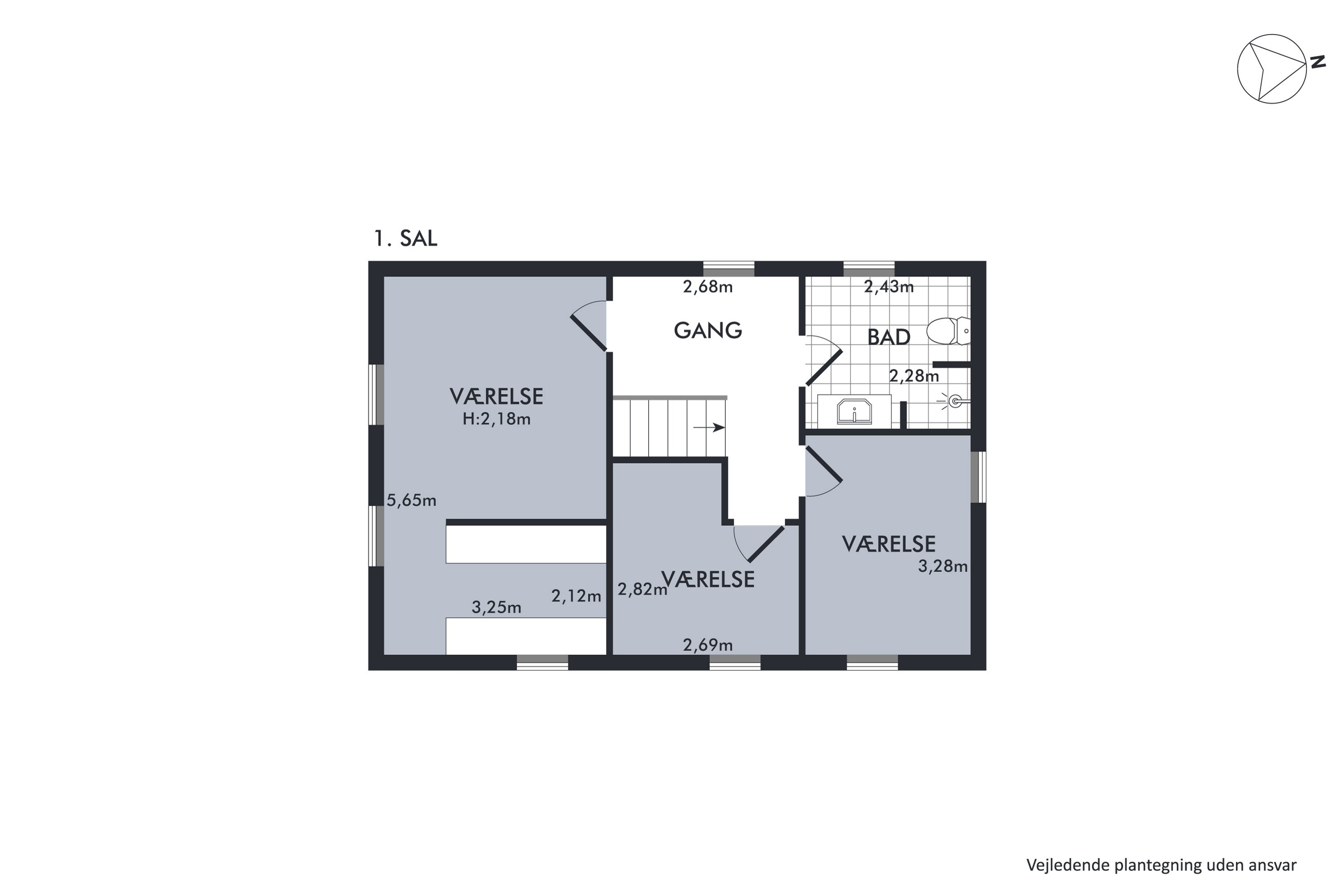 Plantegninger billede af Nørrebro 21, 5985 Søby Ærø