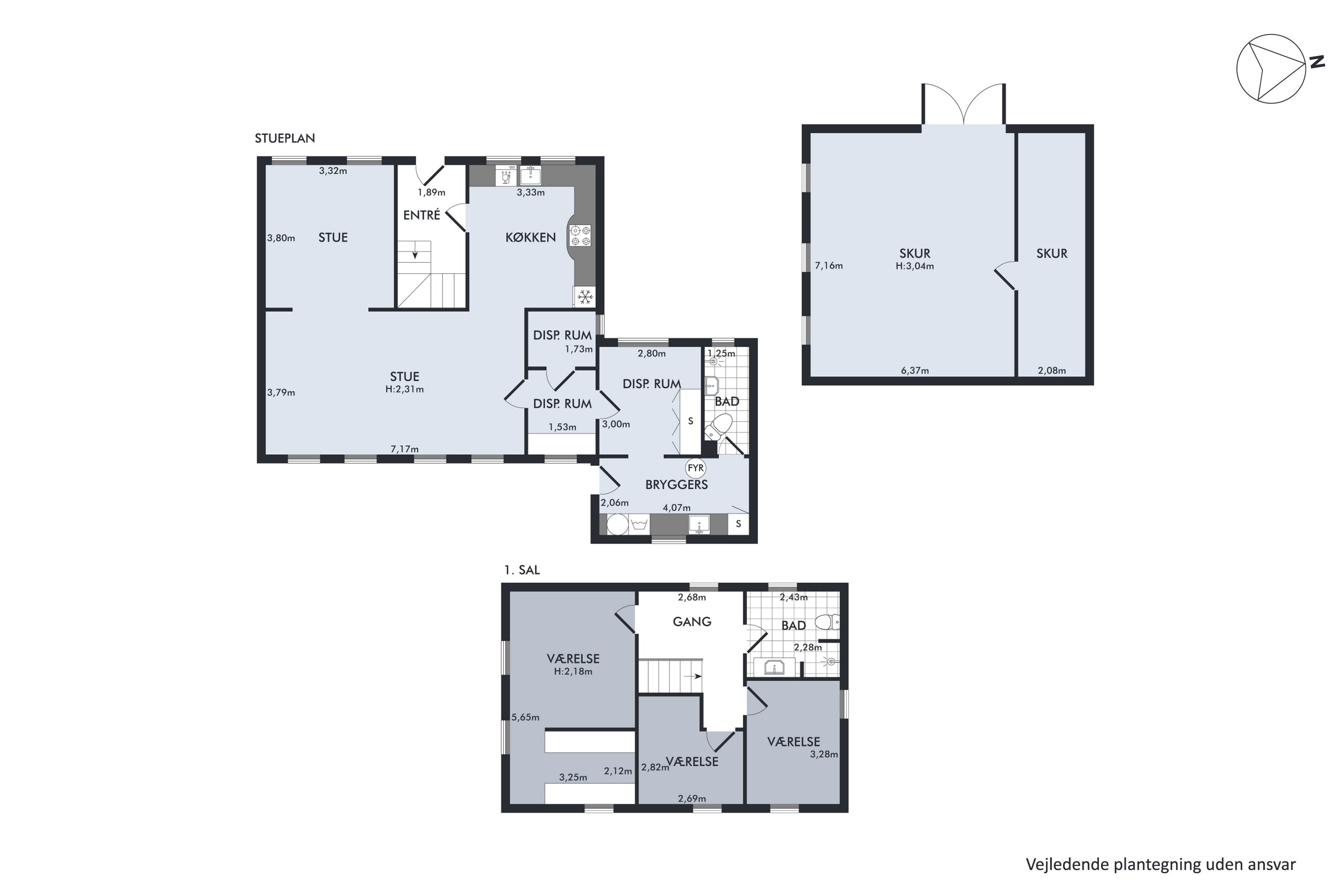 Plantegninger billede af Nørrebro 21, 5985 Søby Ærø