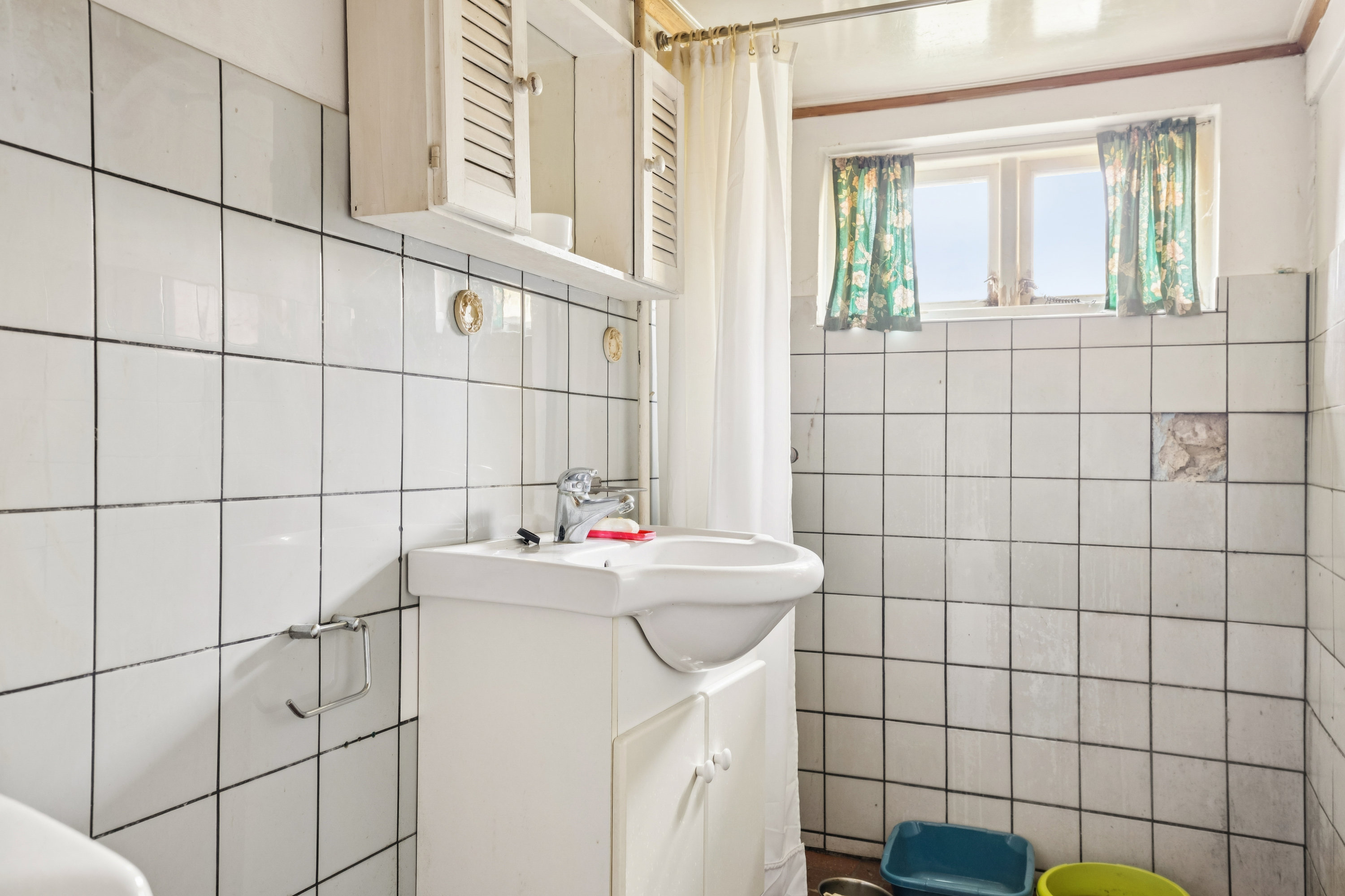 Fremhævet badeværelse billede i fuldskærmstilstand. Billede af Nørrebro 21, 5985 Søby Ærø