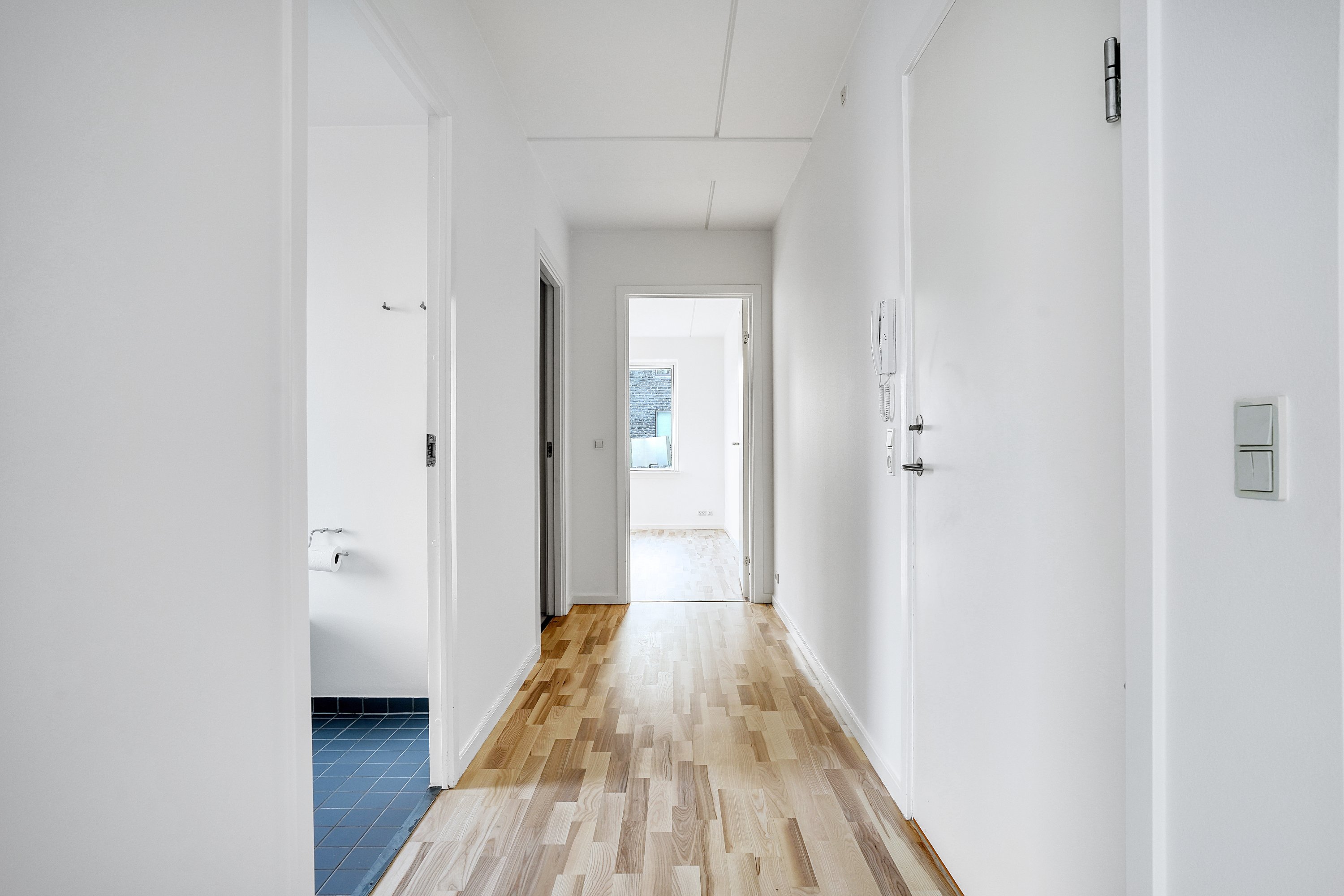 Fremhævet entré billede i fuldskærmstilstand. Billede af Ebbe Rodes Allé 7, 3. th., 2500 Valby