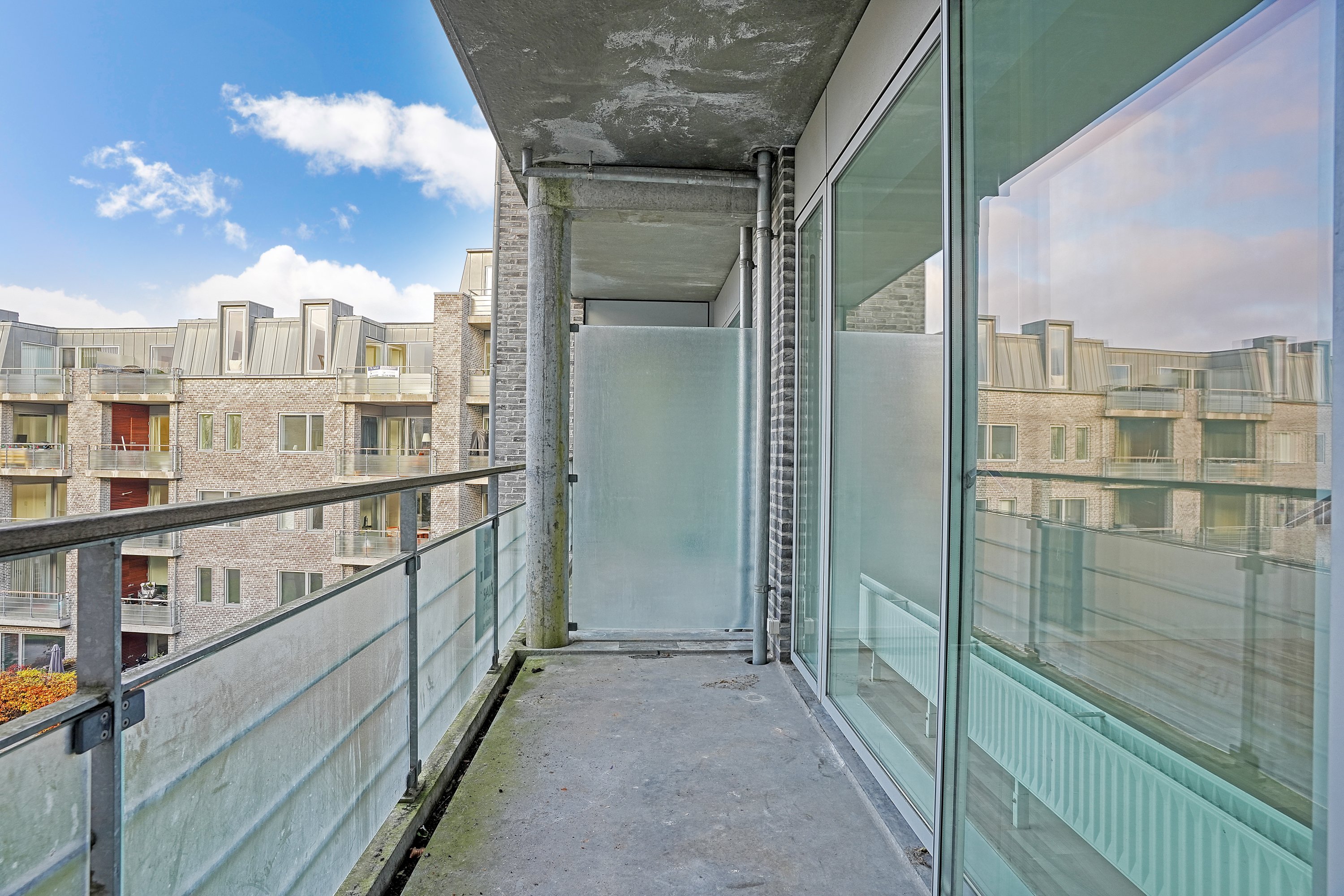 Fremhævet altan billede i fuldskærmstilstand. Billede af Ebbe Rodes Allé 7, 3. th., 2500 Valby