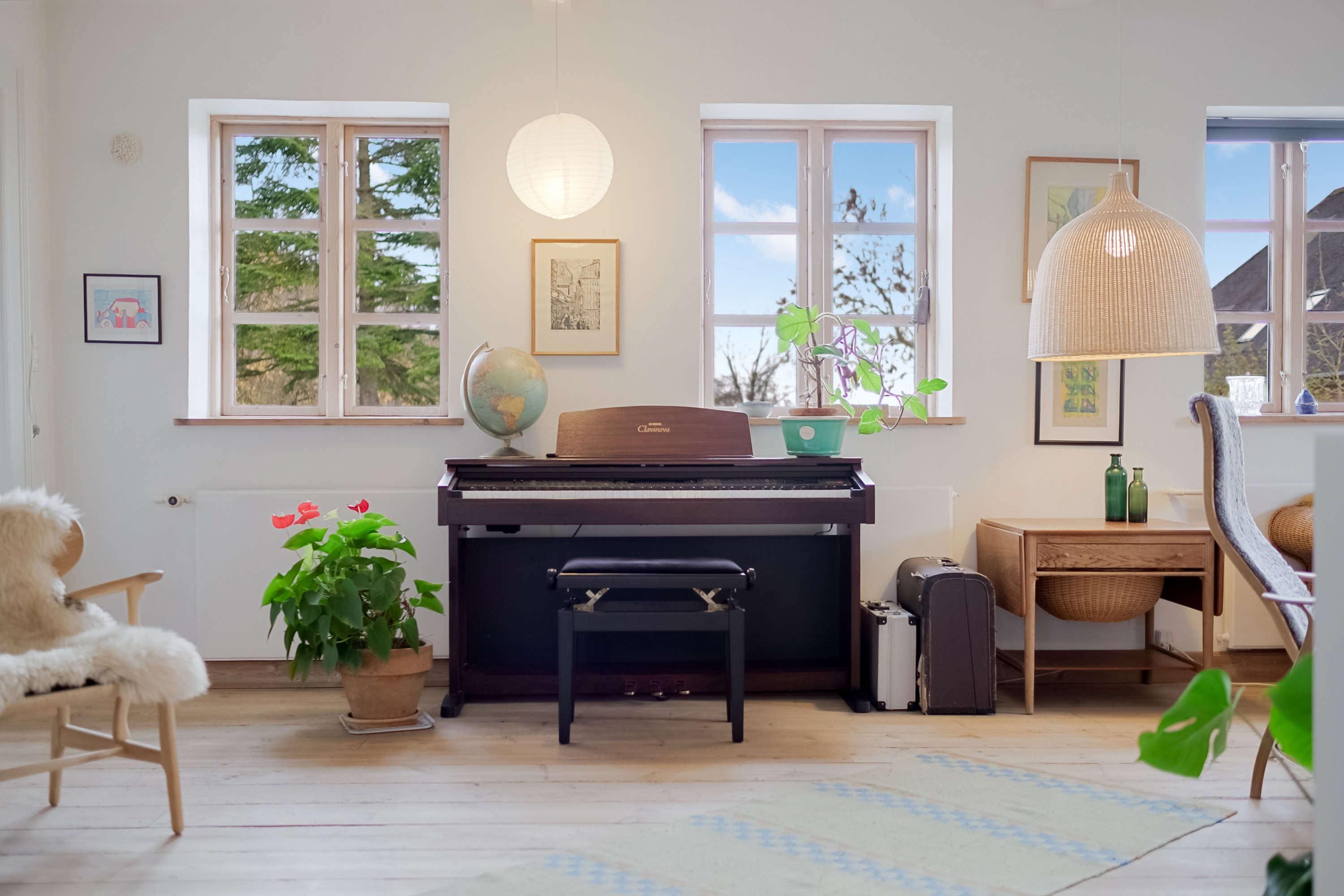 Fremhævet stue billede i fuldskærmstilstand. Billede af Dyrehavevej 94, 5800 Nyborg