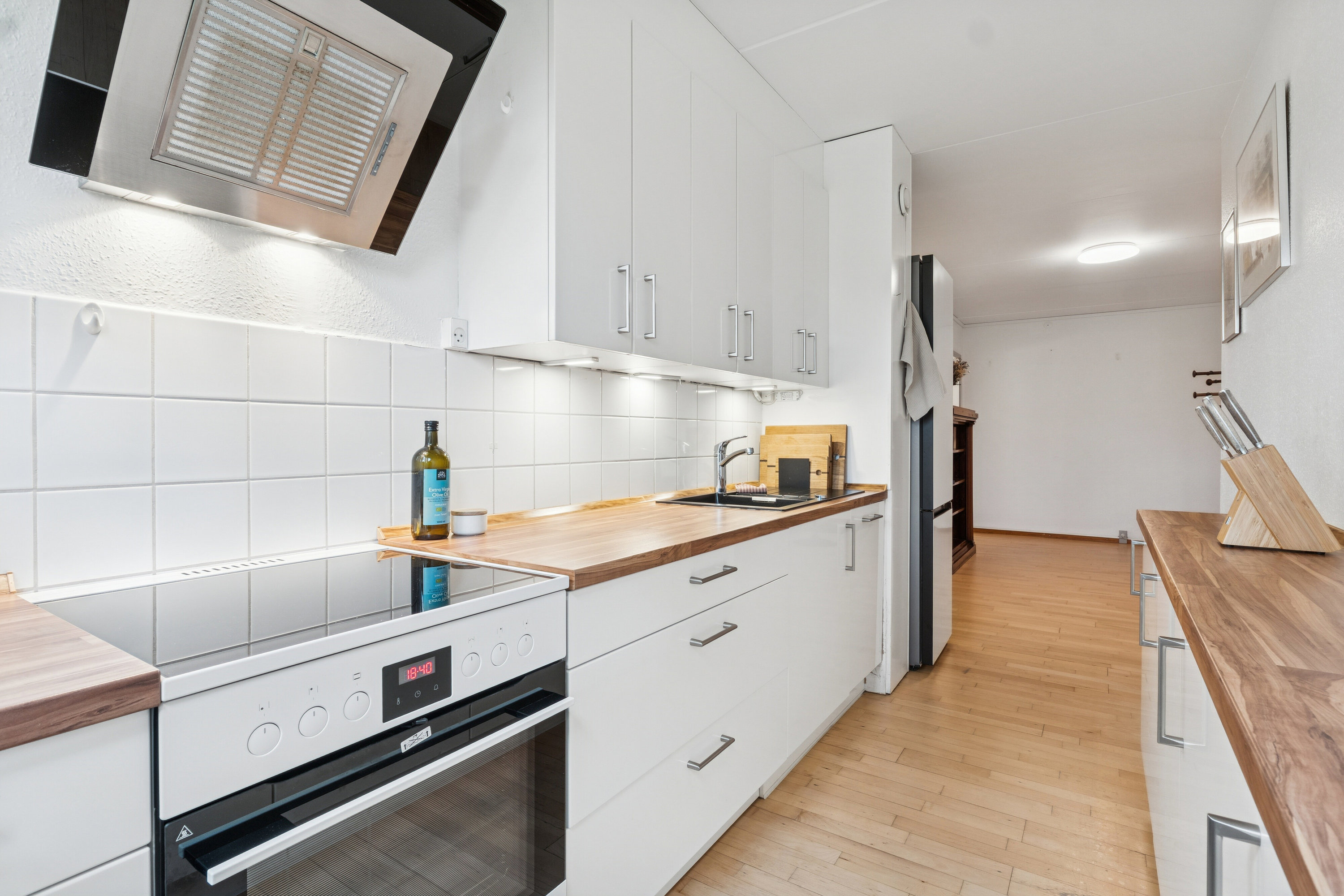 Fremhævet køkken billede i fuldskærmstilstand. Billede af Hørsholm Park 7, 1. tv., 2970 Hørsholm