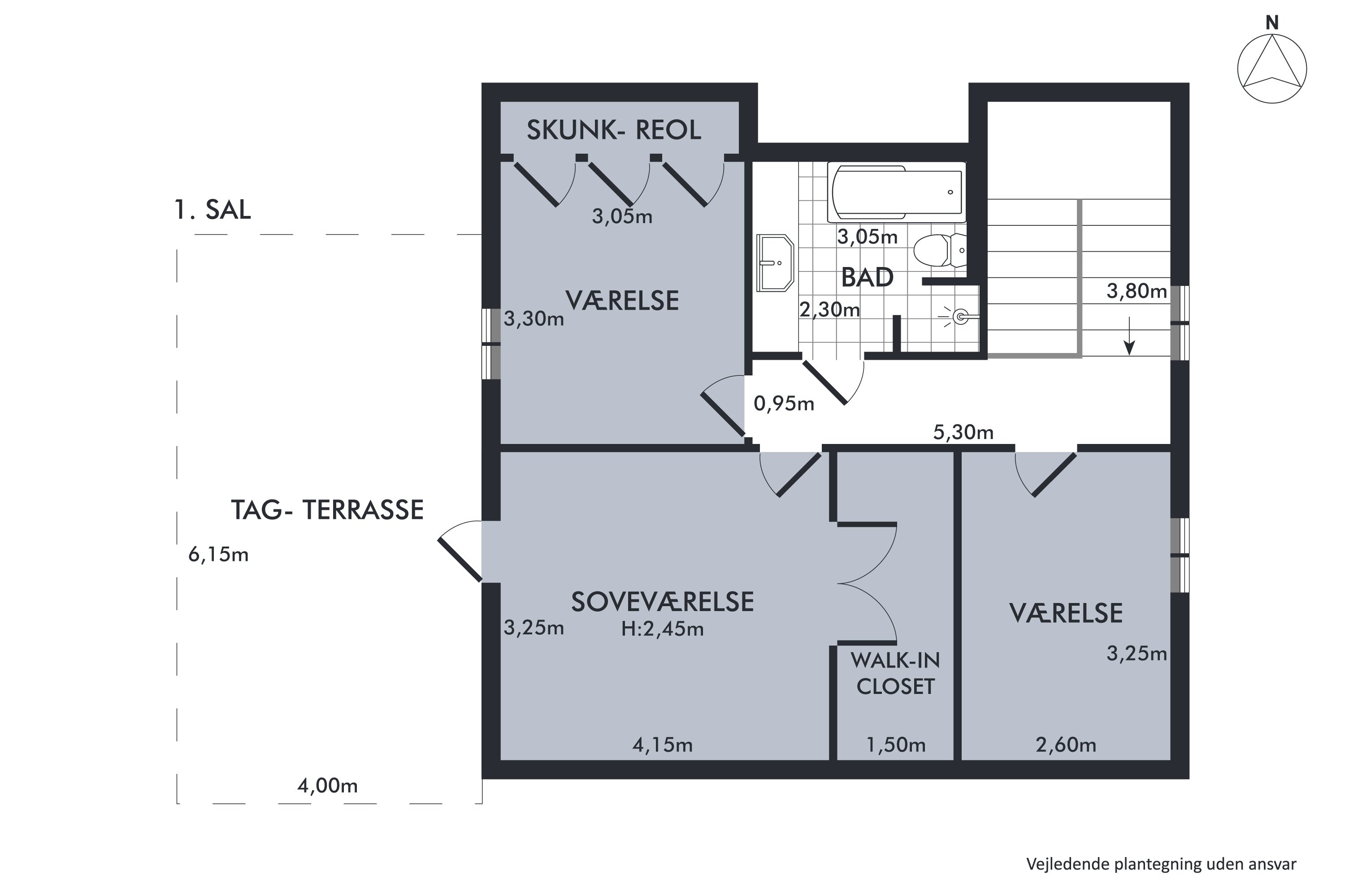 Plantegninger billede af Valdemars Alle 17, 2860 Søborg
