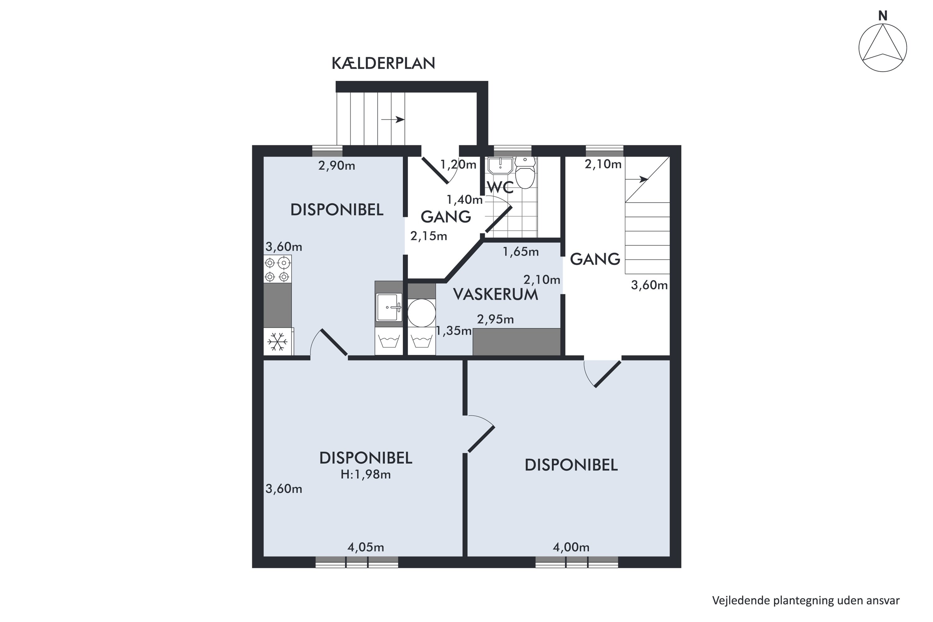 Plantegninger billede af Valdemars Alle 17, 2860 Søborg