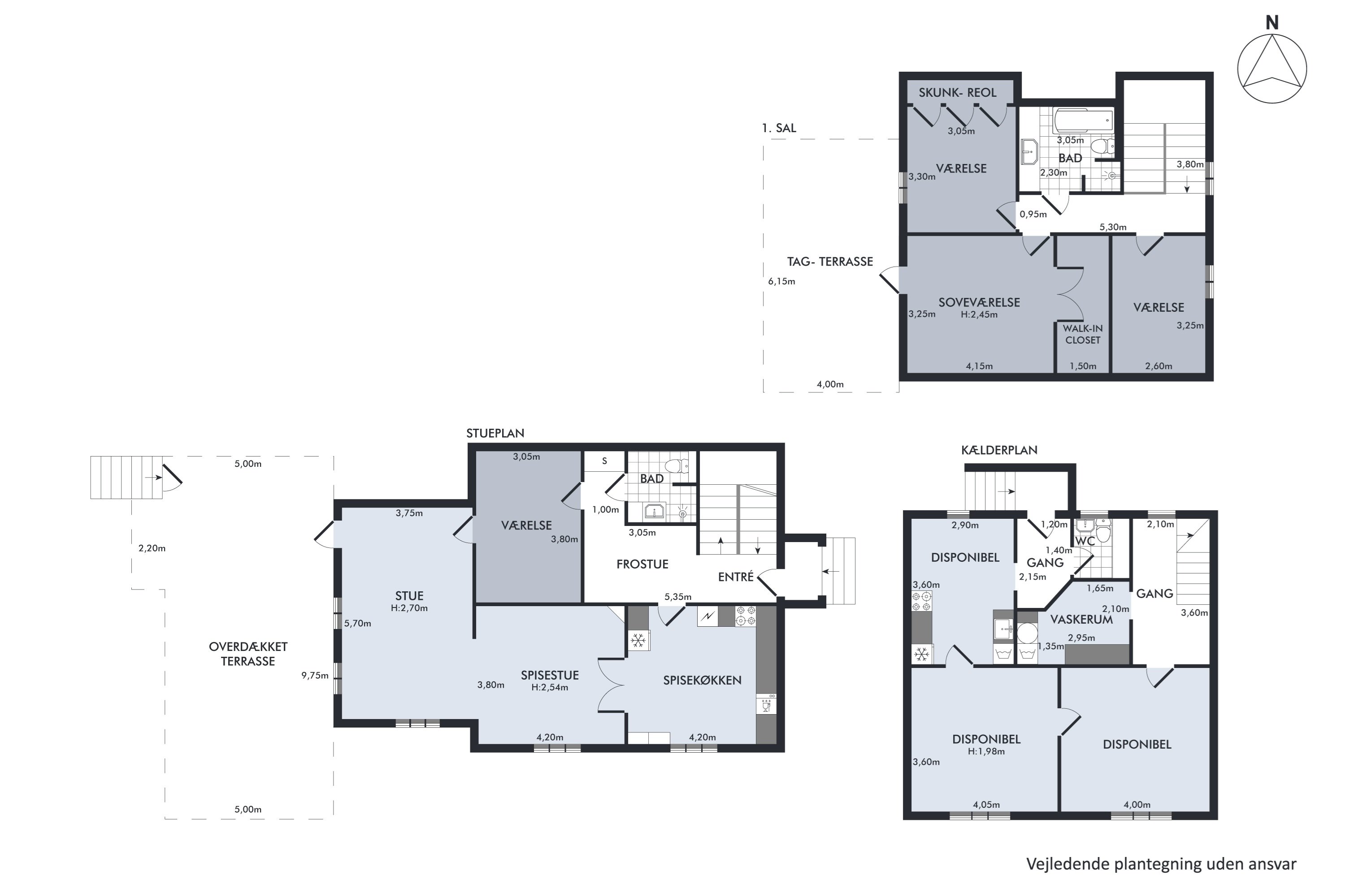 Plantegninger billede af Valdemars Alle 17, 2860 Søborg