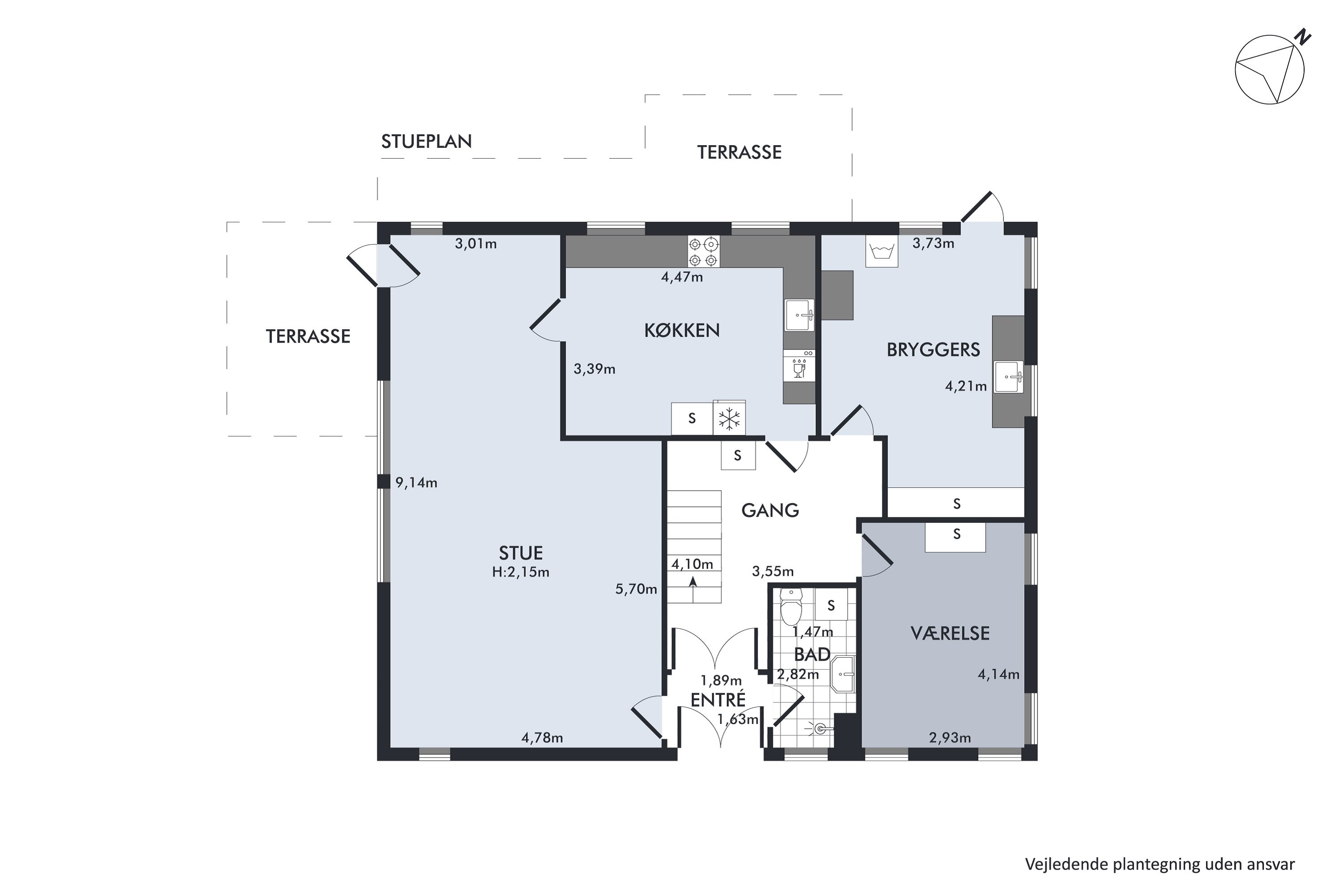 Plantegninger billede af Sygehusvejen 35A, 5970 Ærøskøbing
