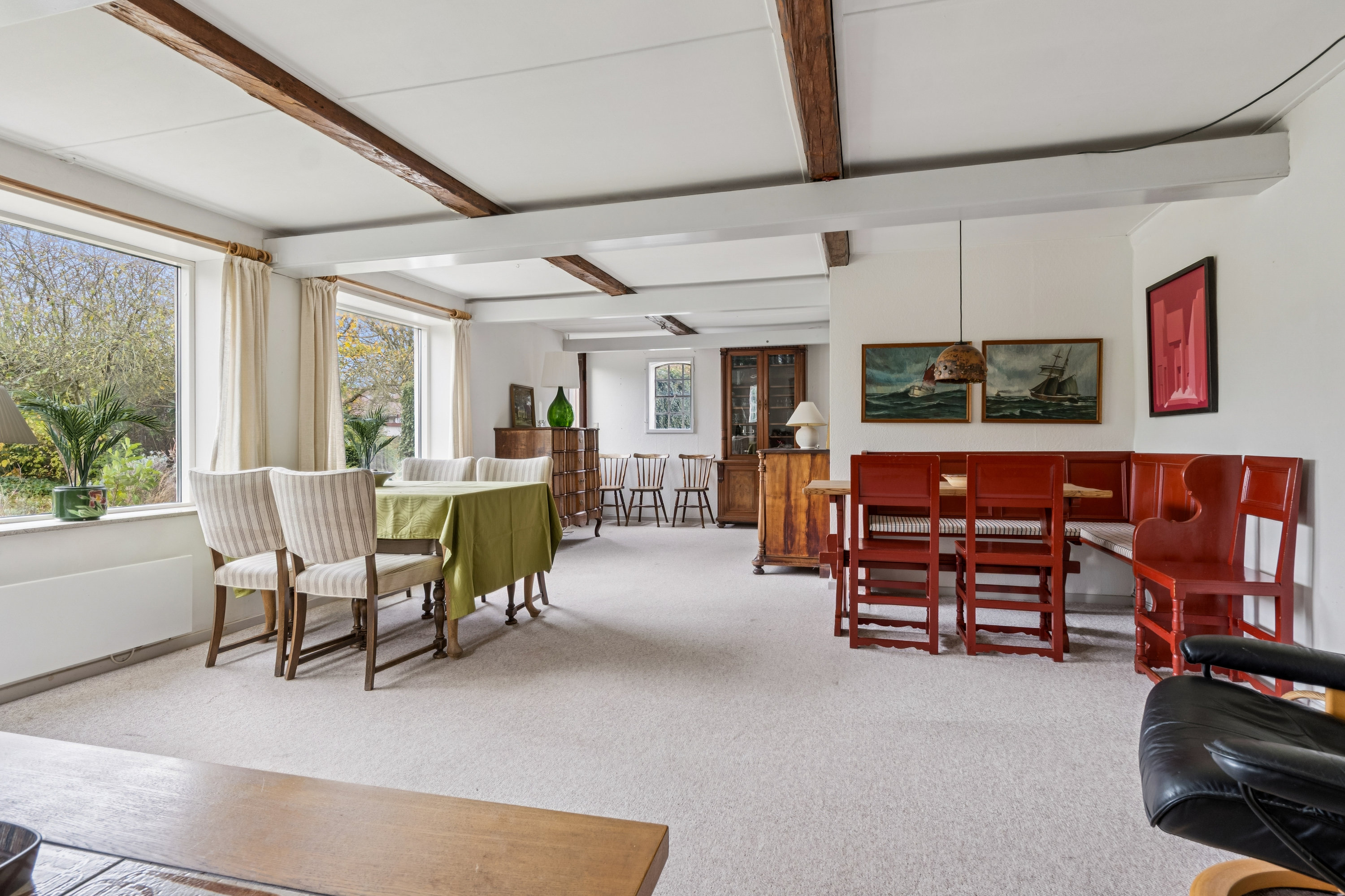 Fremhævet stue billede i fuldskærmstilstand. Billede af Sygehusvejen 35A, 5970 Ærøskøbing