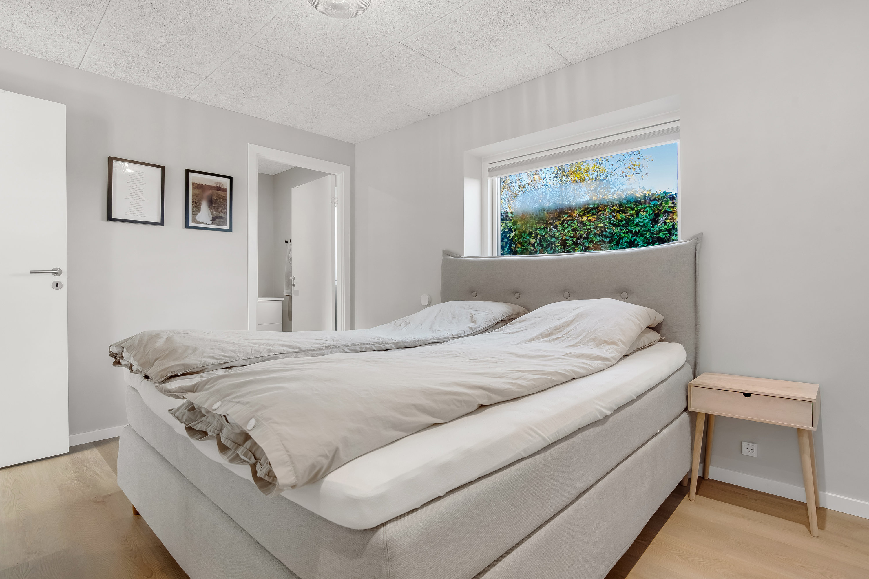 Fremhævet soveværelse billede i fuldskærmstilstand. Billede af Gl. Hornshøjvej 20B, Hornshøj, 7500 Holstebro