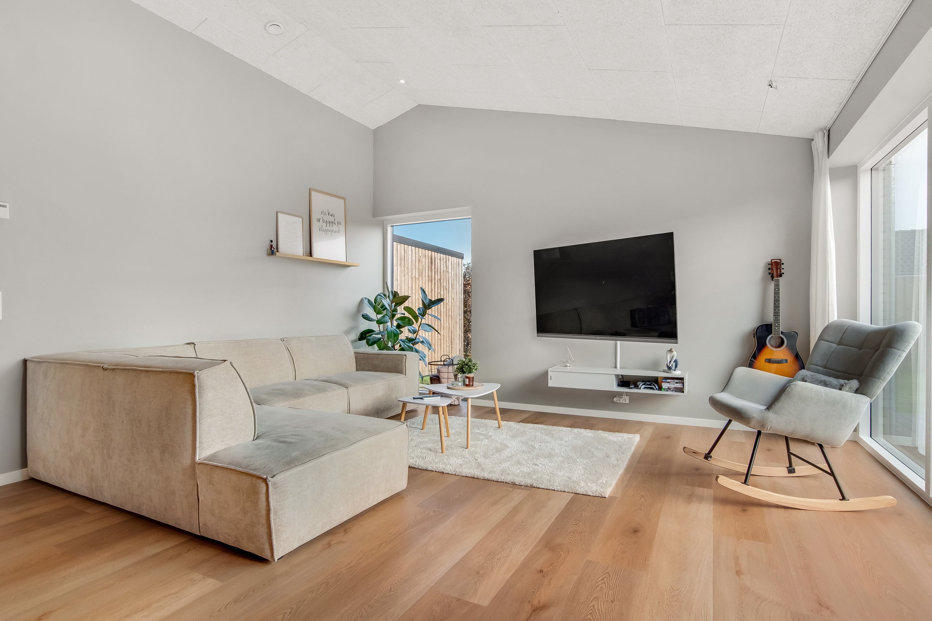 Miniaturebillede 2: stue. Billede af Gl. Hornshøjvej 20B, Hornshøj, 7500 Holstebro