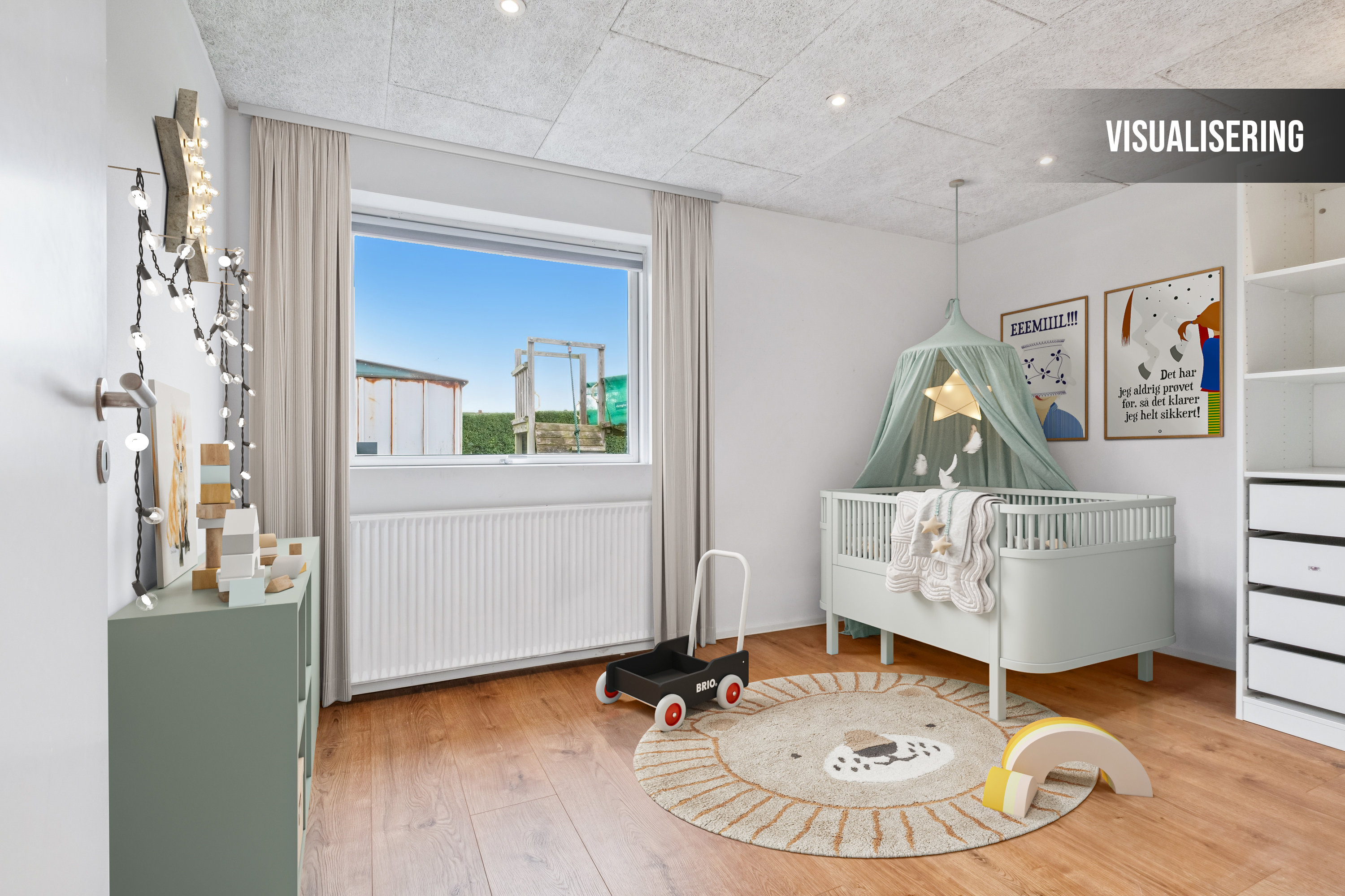 Fremhævet værelse billede i fuldskærmstilstand. Billede af Rødkløvervej 19, 8700 Horsens