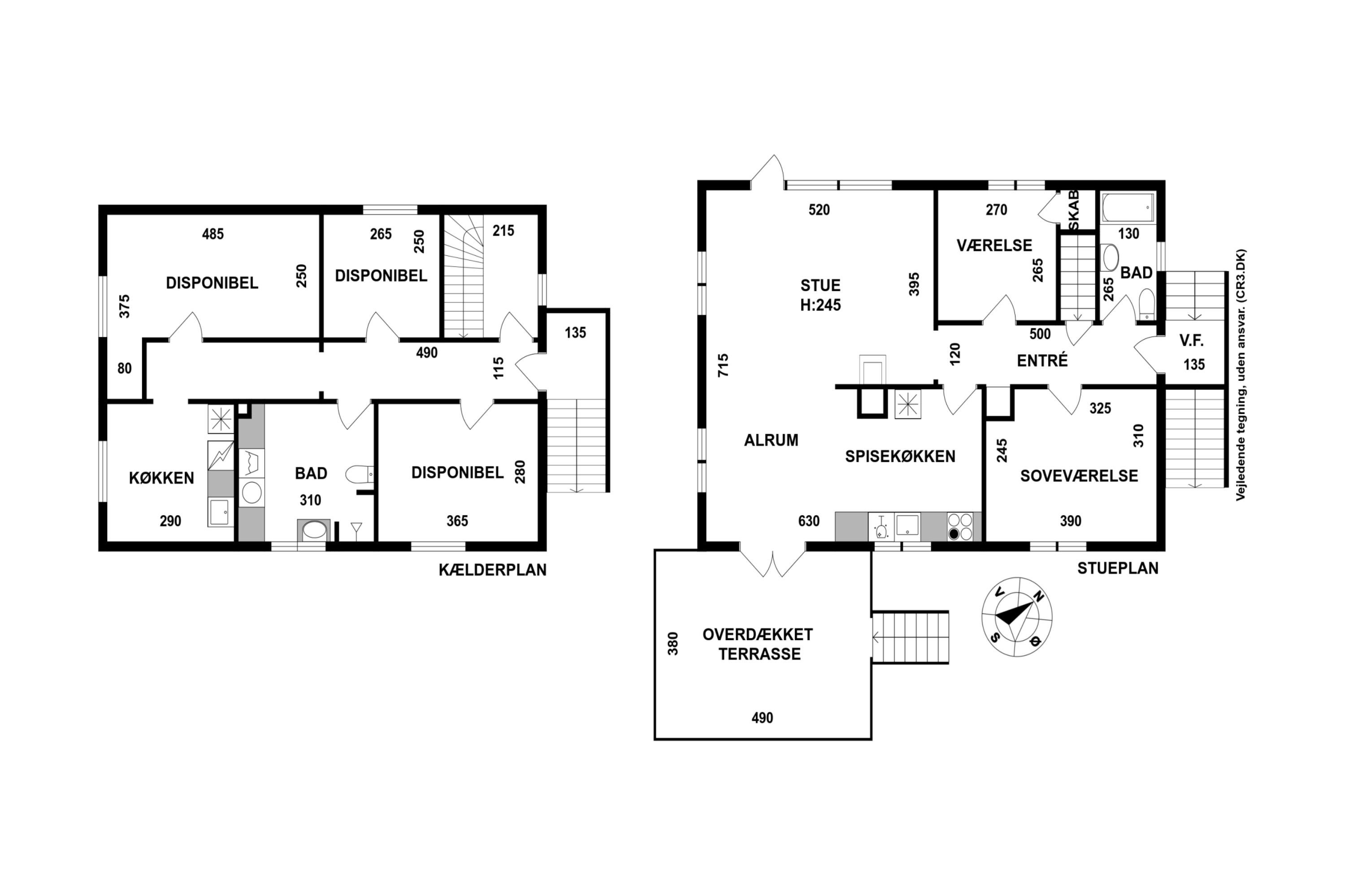 Plantegninger billede af Kingosvej 79, 3000 Helsingør
