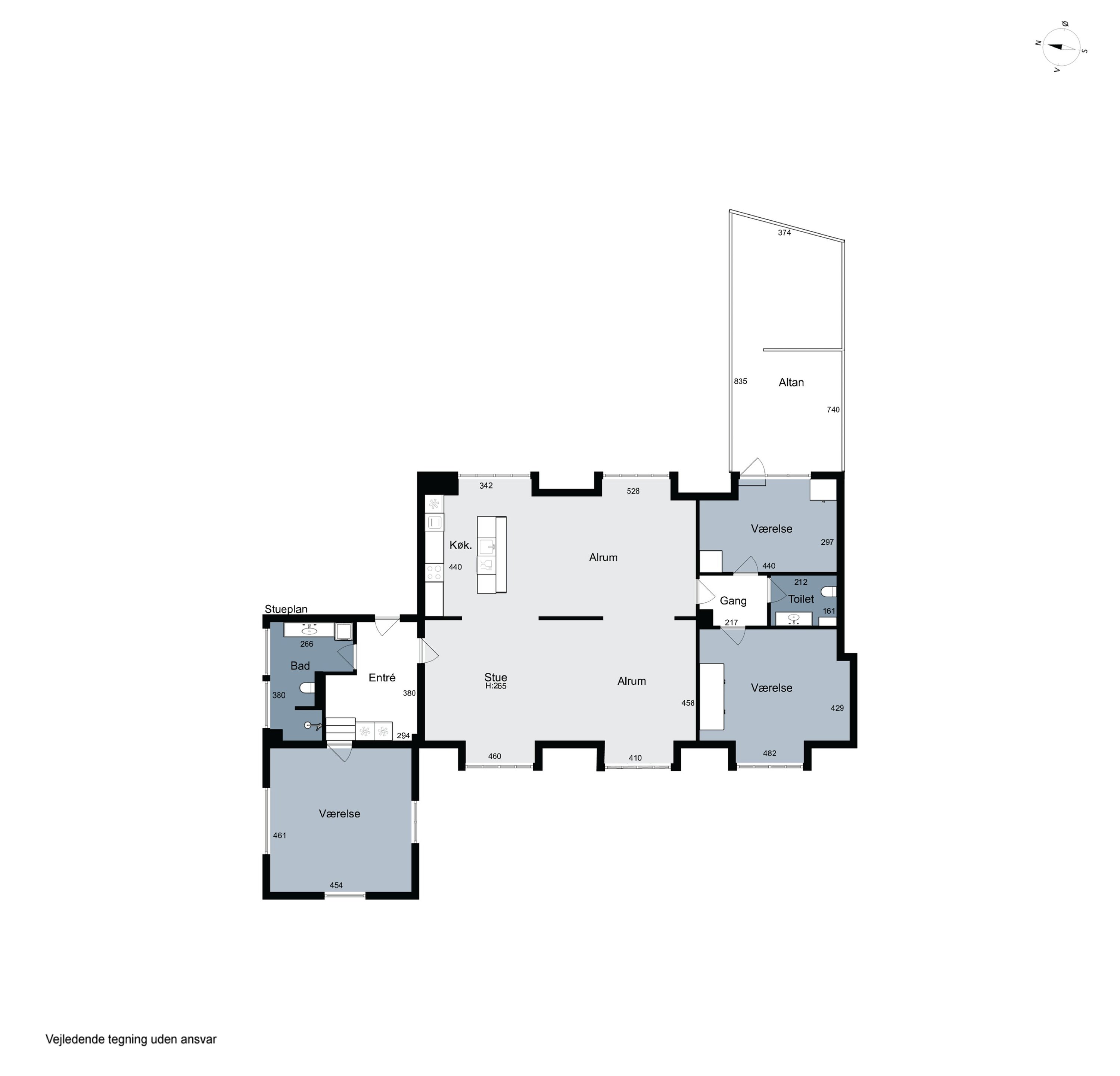 Plantegninger billede af Nytorv 6, 2., 7700 Thisted