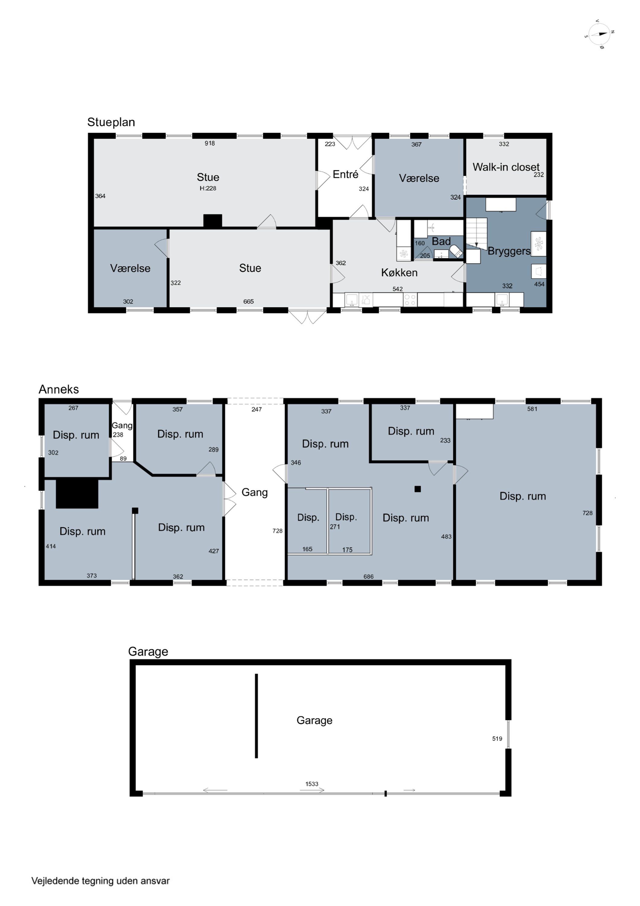 Plantegninger billede af Varmkærvej 11, Varmkær, 6040 Egtved