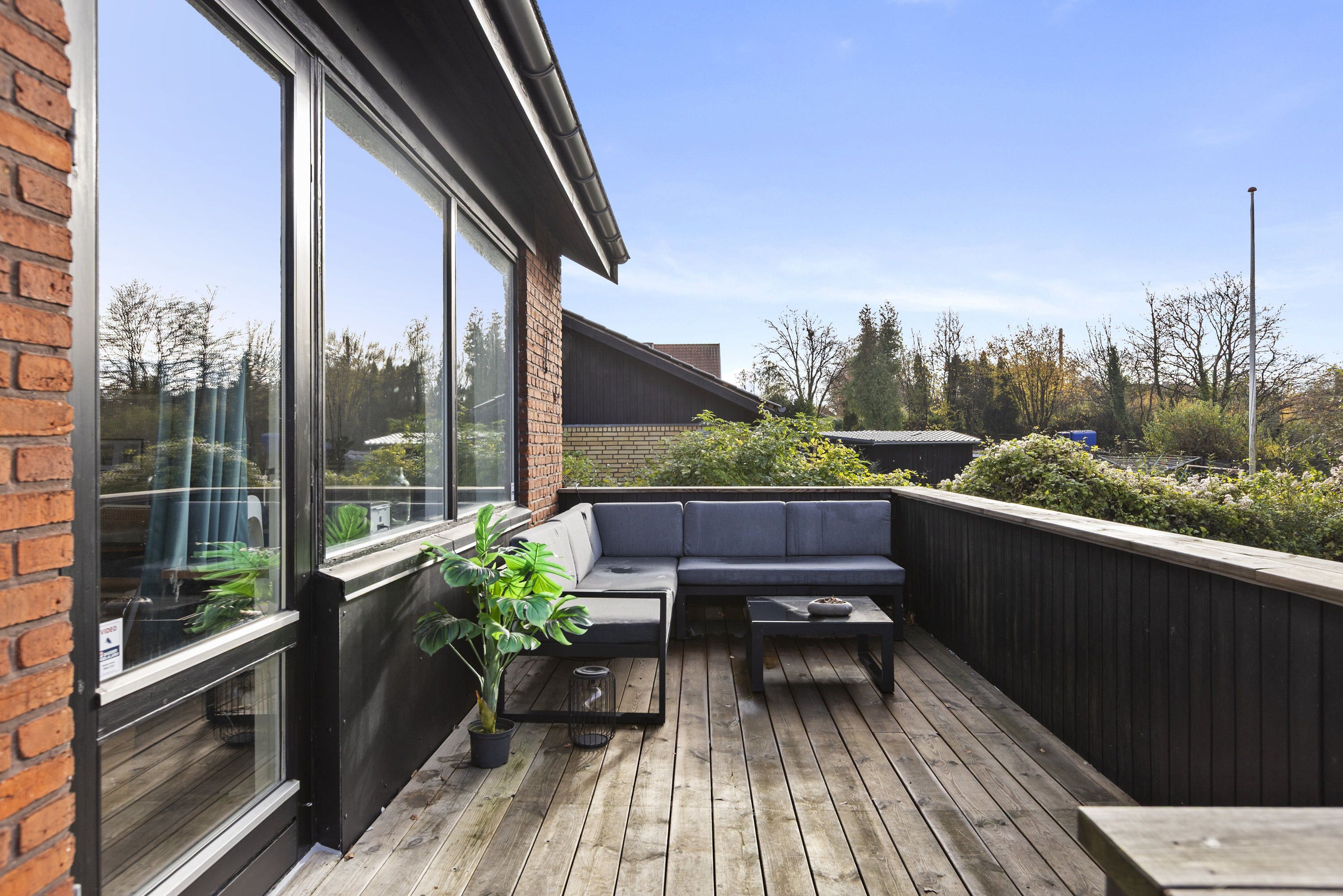 Fremhævet terrasse billede i fuldskærmstilstand. Billede af Klosterbanken 32, 4200 Slagelse