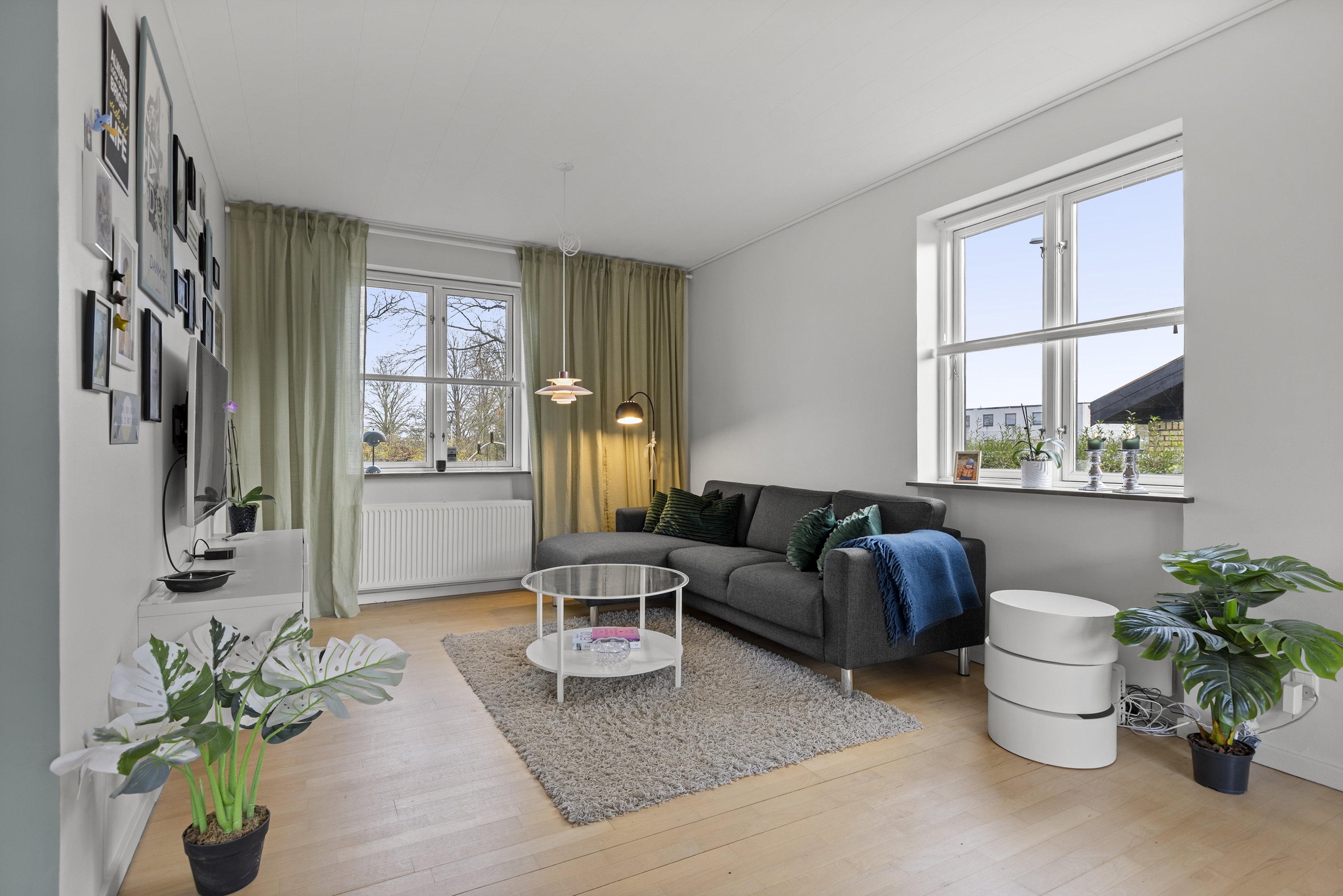 Fremhævet stue billede i fuldskærmstilstand. Billede af Klosterbanken 32, 4200 Slagelse