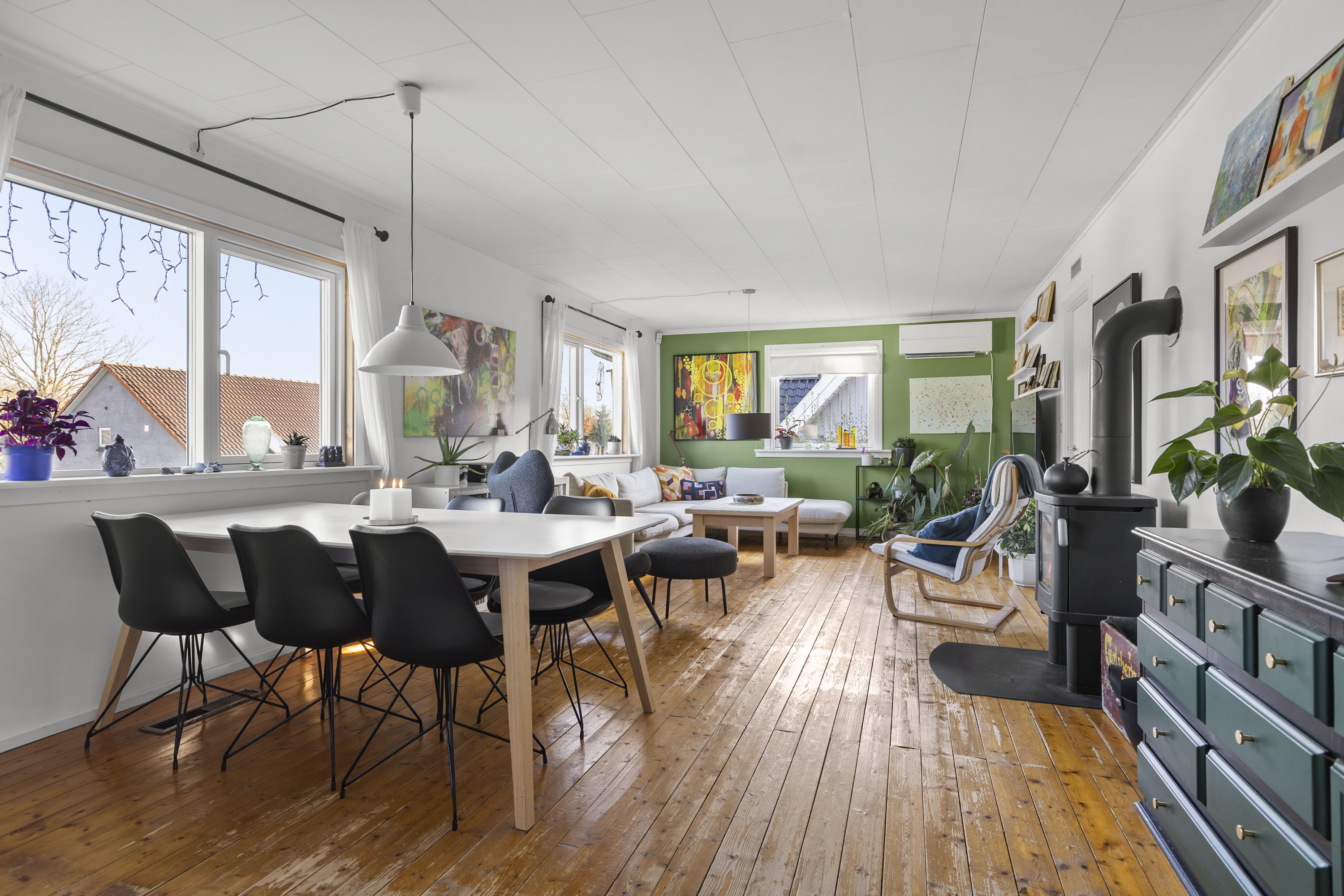 Fremhævet stue billede i fuldskærmstilstand. Billede af Havrebjergvej 5, Havrebjerg, 4200 Slagelse