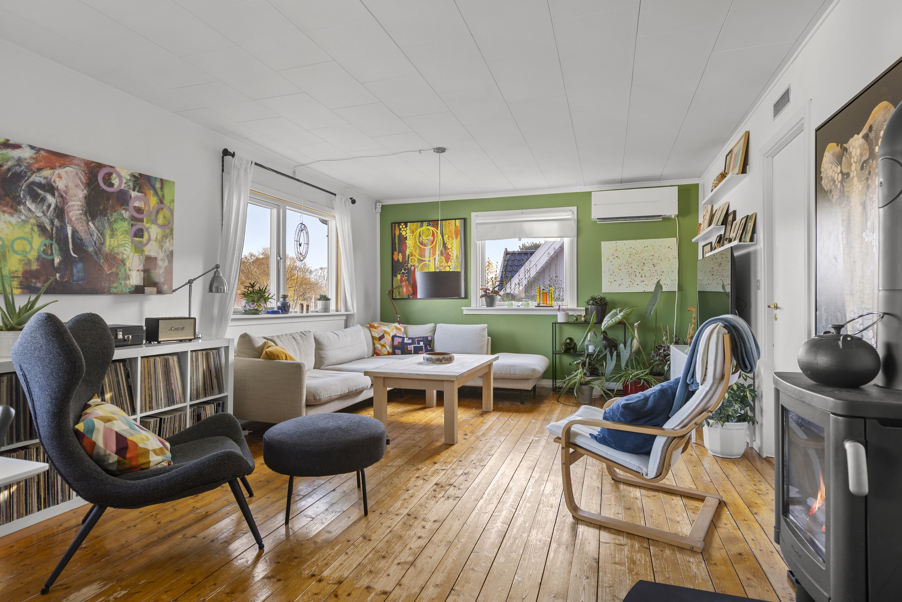 Fremhævet stue billede i fuldskærmstilstand. Billede af Havrebjergvej 5, Havrebjerg, 4200 Slagelse