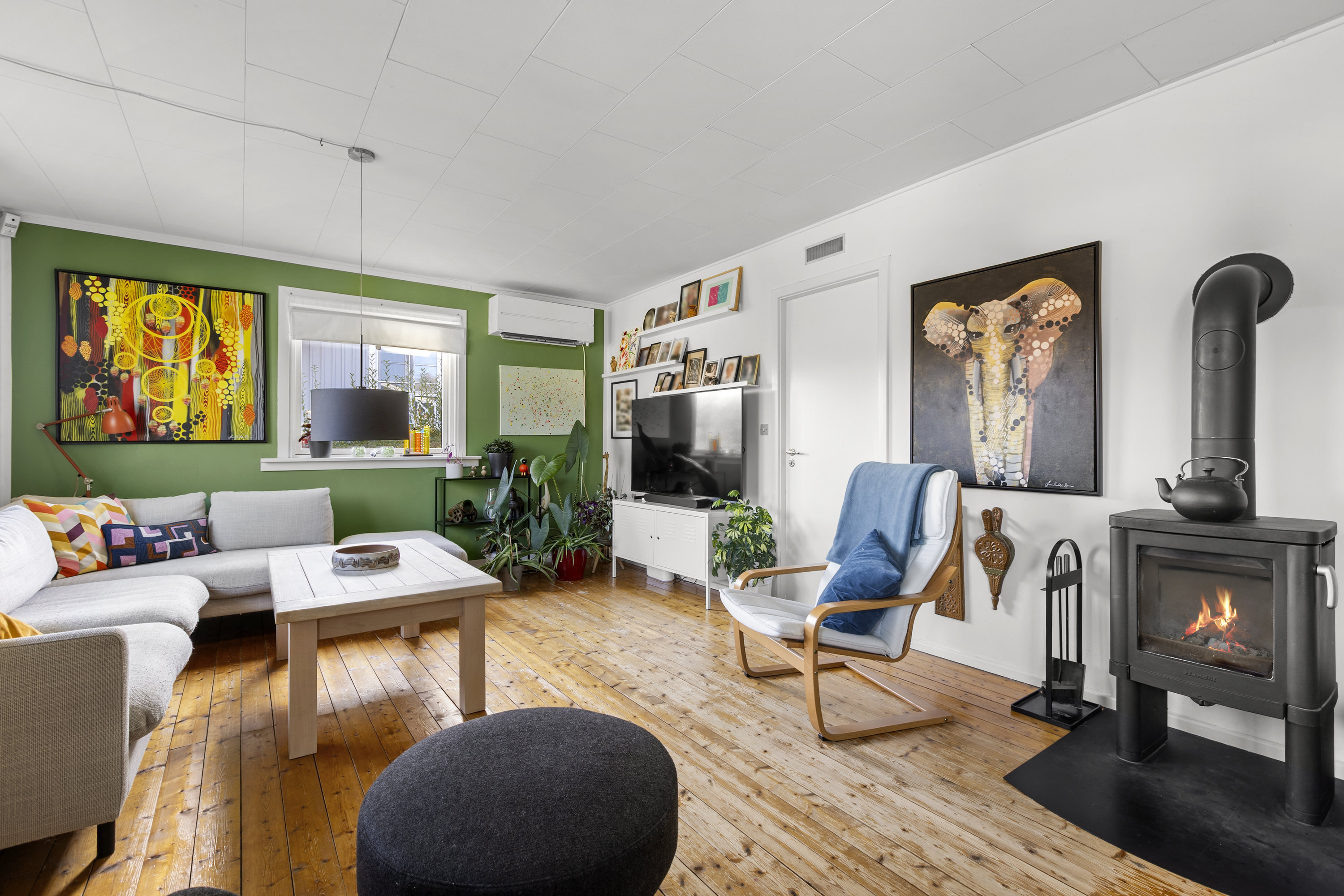 Fremhævet stue billede i fuldskærmstilstand. Billede af Havrebjergvej 5, Havrebjerg, 4200 Slagelse