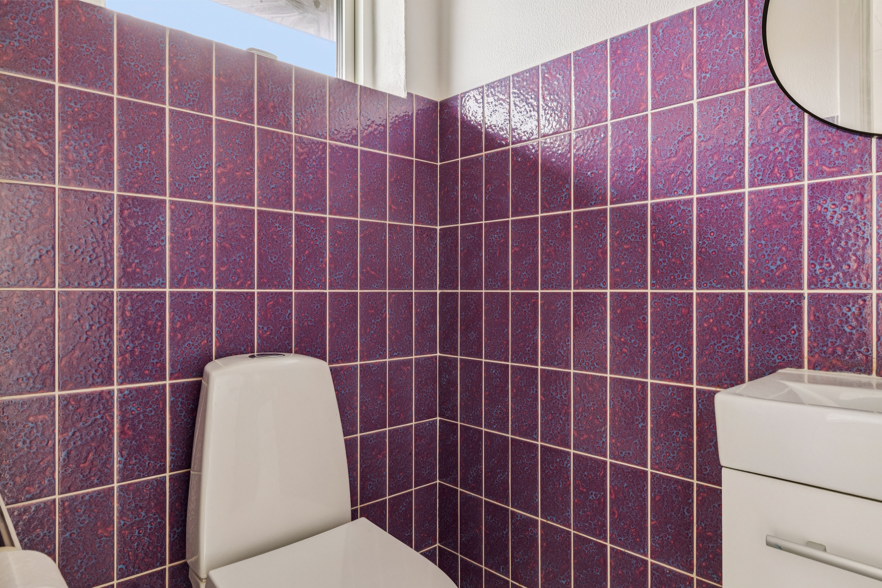 Fremhævet badeværelse billede i fuldskærmstilstand. Billede af Hyldevænget 4, 5856 Ryslinge