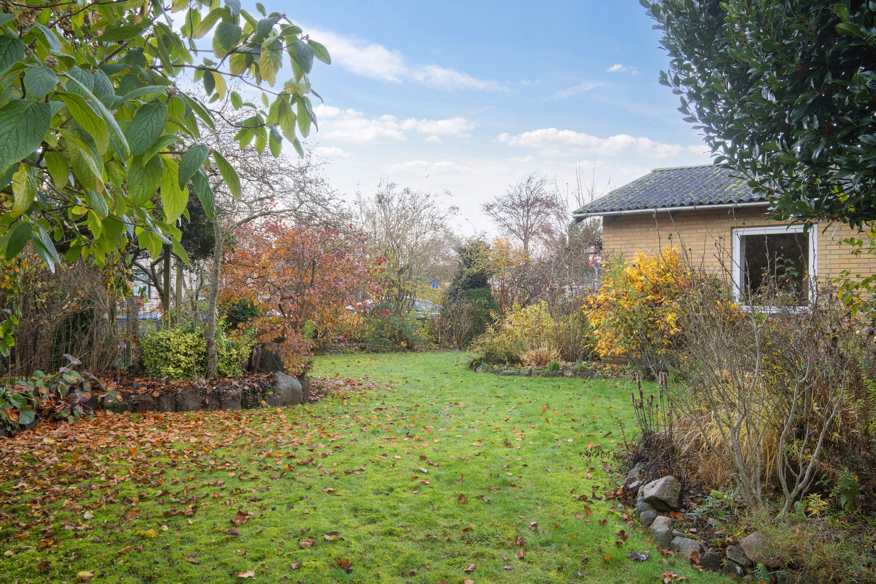 Fremhævet have billede i fuldskærmstilstand. Billede af Bøgevej 1, 8723 Løsning