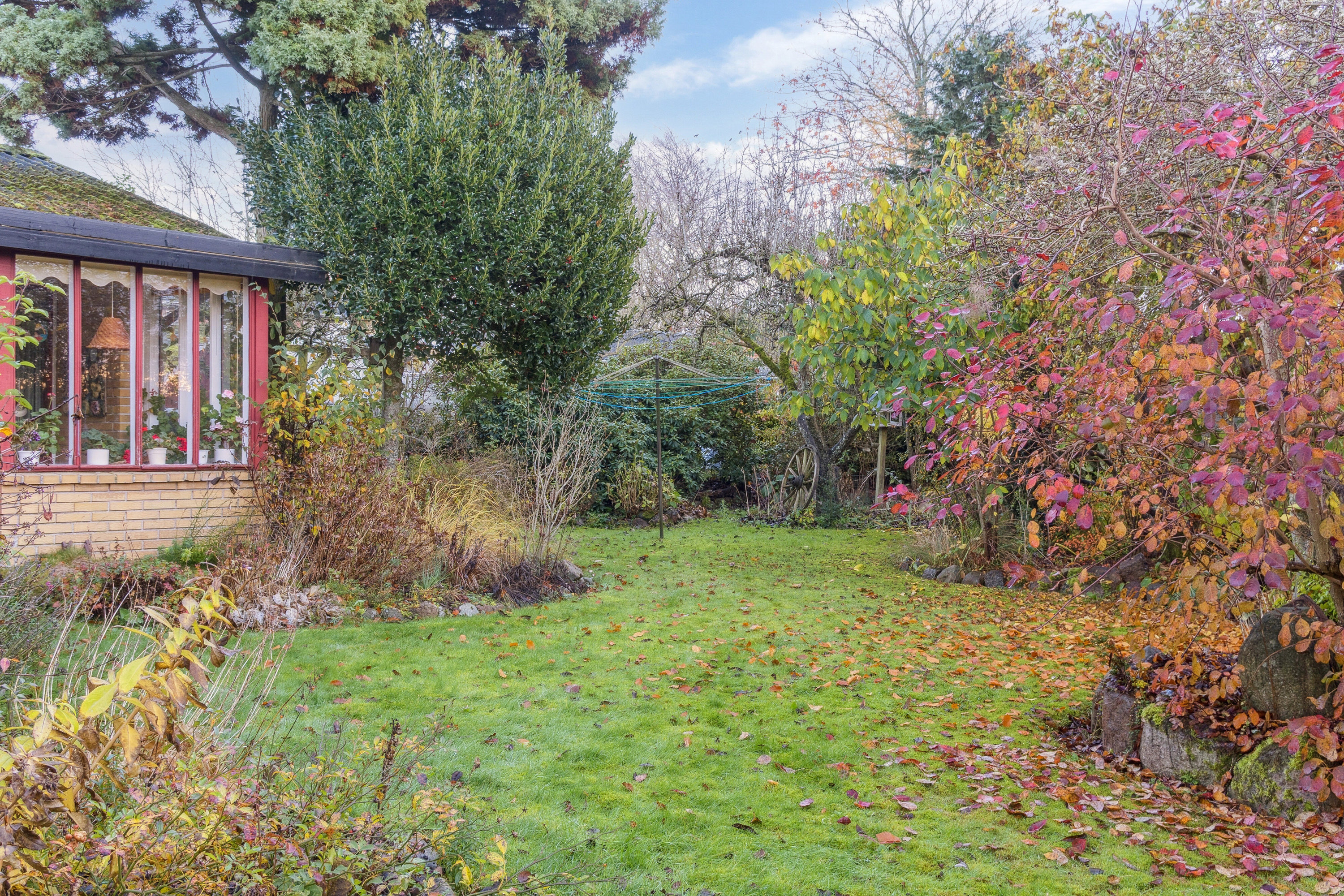 Fremhævet have billede i fuldskærmstilstand. Billede af Bøgevej 1, 8723 Løsning