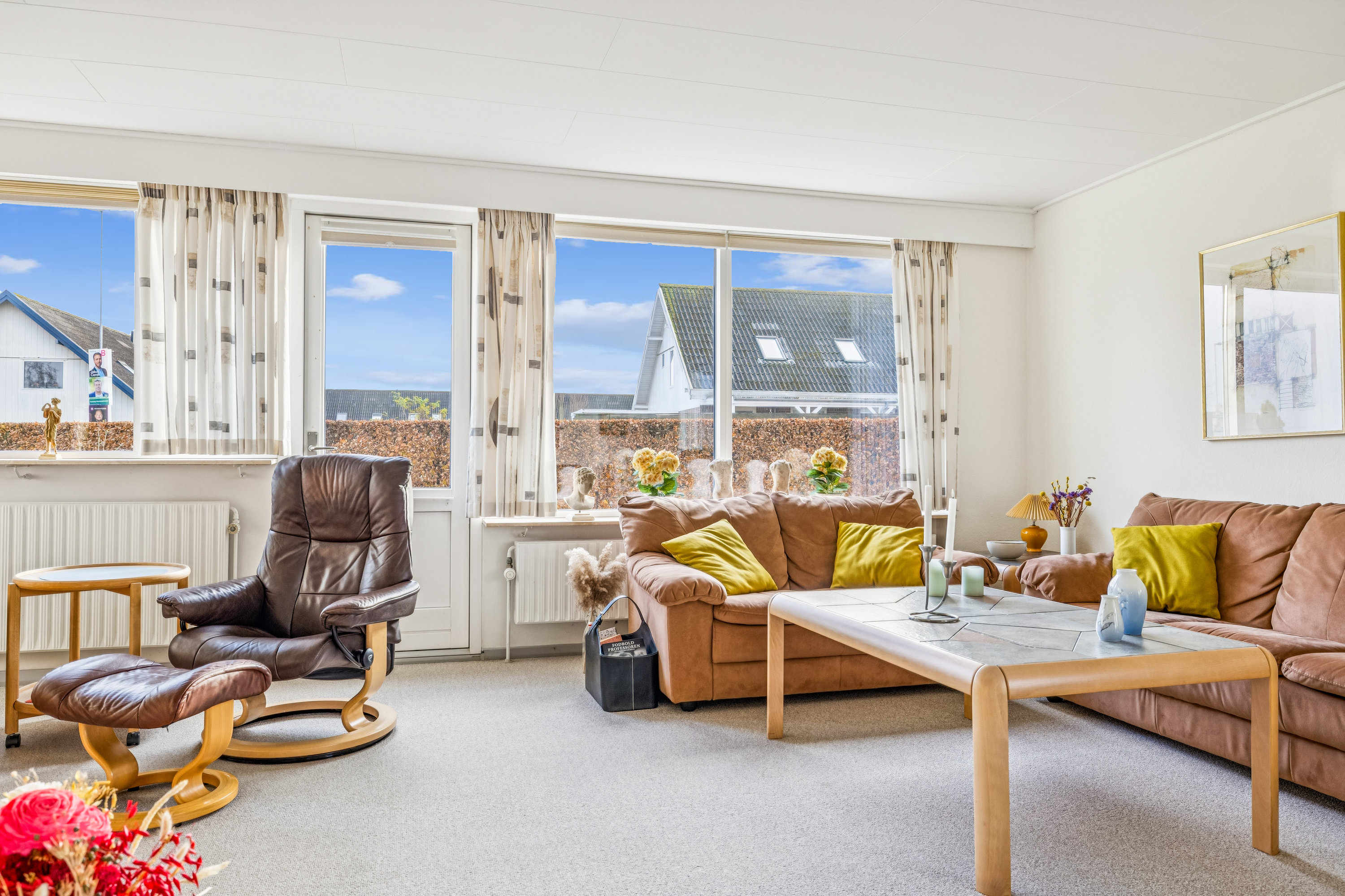 Fremhævet stue billede i fuldskærmstilstand. Billede af Tarupvej 127, Snestrup, 5210 Odense NV