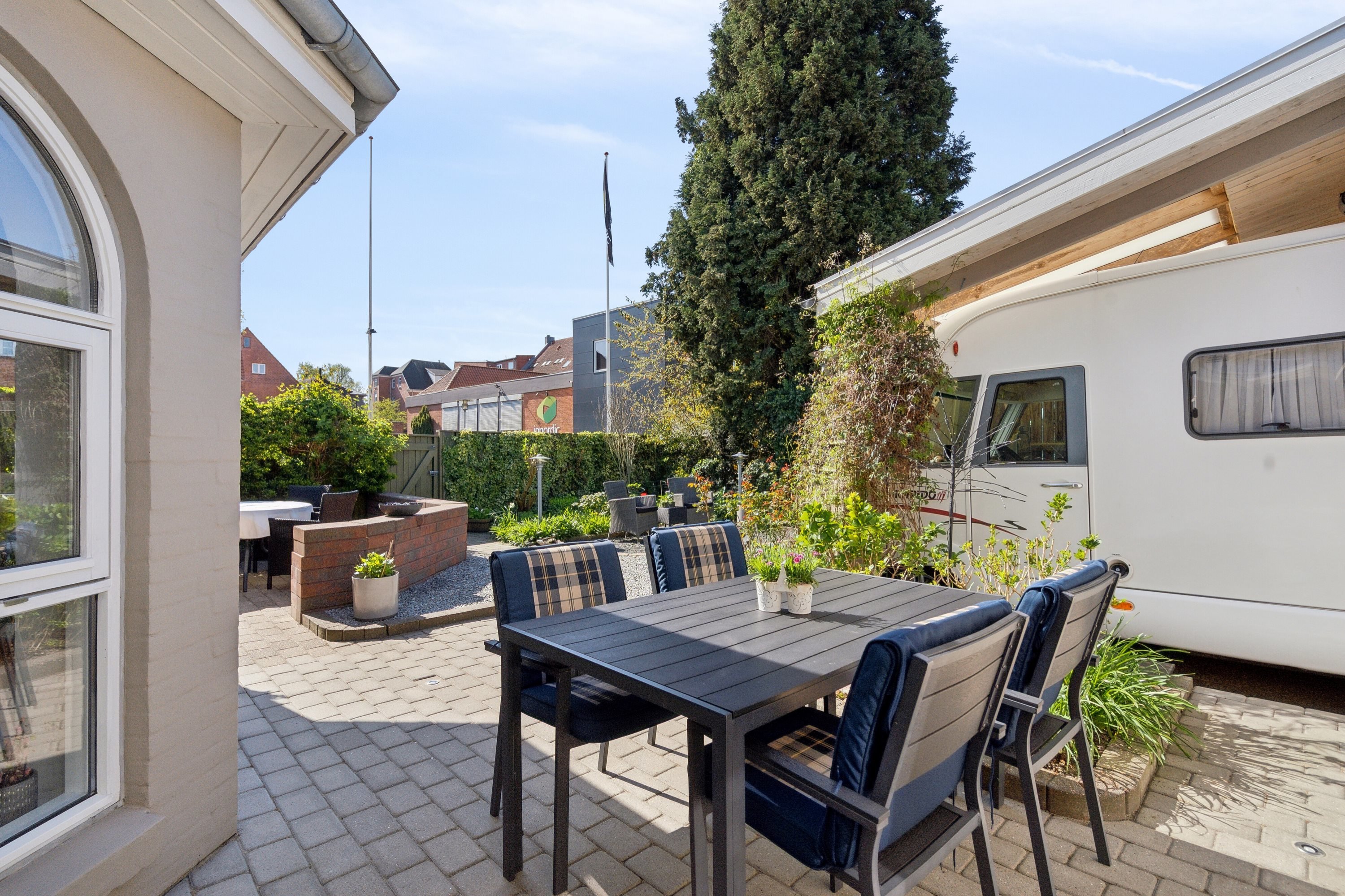 Fremhævet terrasse billede i fuldskærmstilstand. Billede af Fredensgade 16, 6300 Gråsten