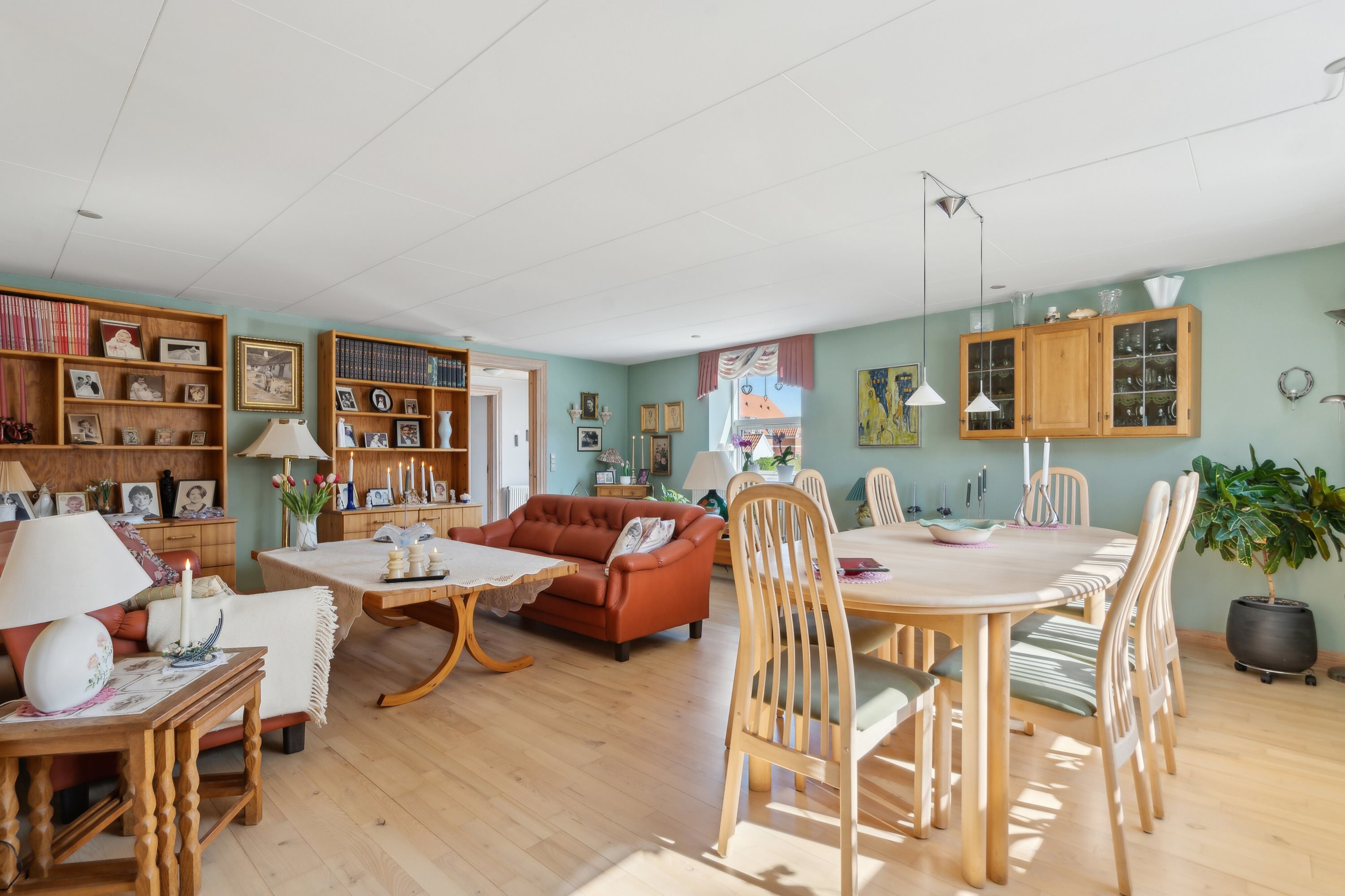 Fremhævet stue billede i fuldskærmstilstand. Billede af Fredensgade 16, 6300 Gråsten