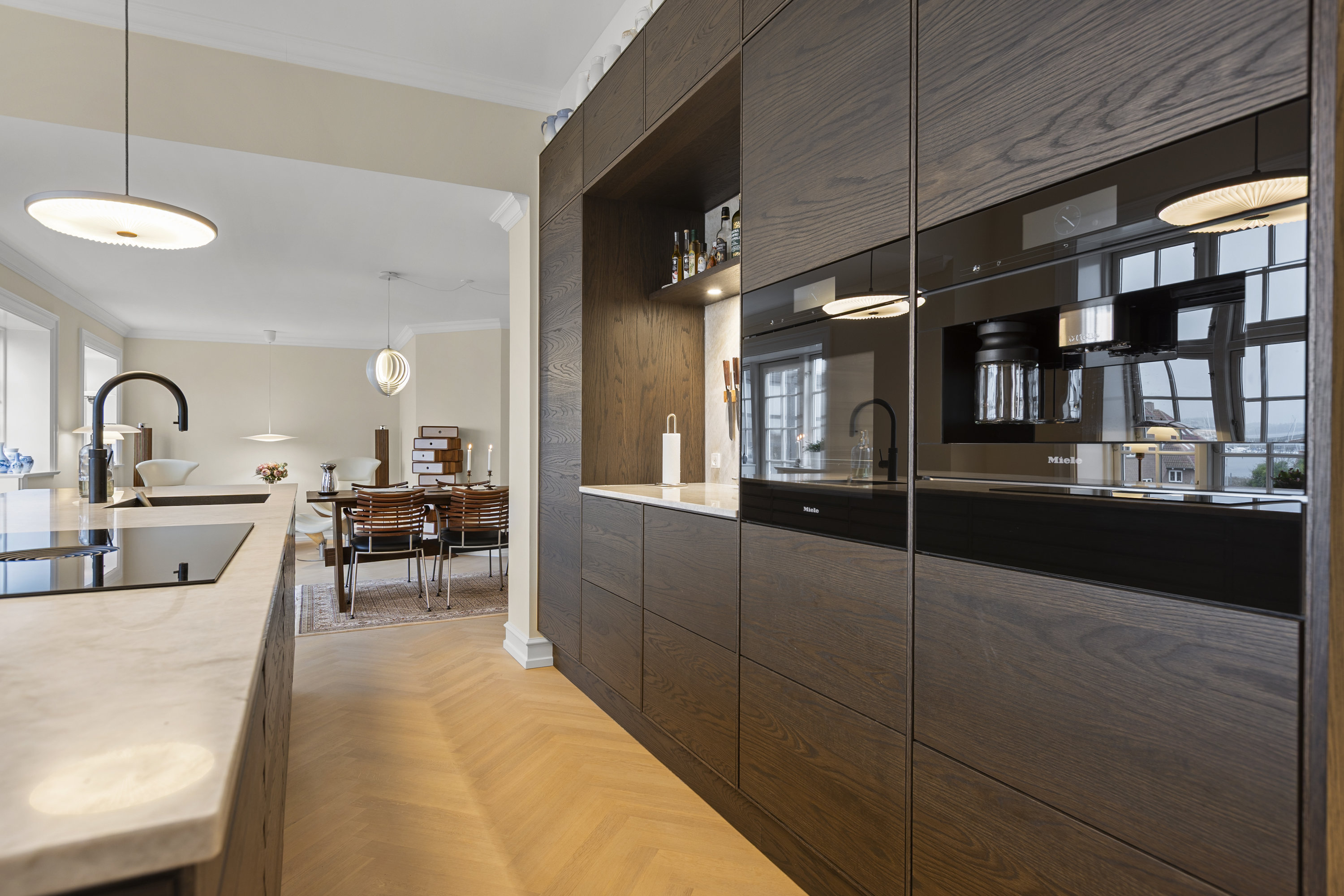 Fremhævet køkken billede i fuldskærmstilstand. Billede af Lundevej 26, 4400 Kalundborg