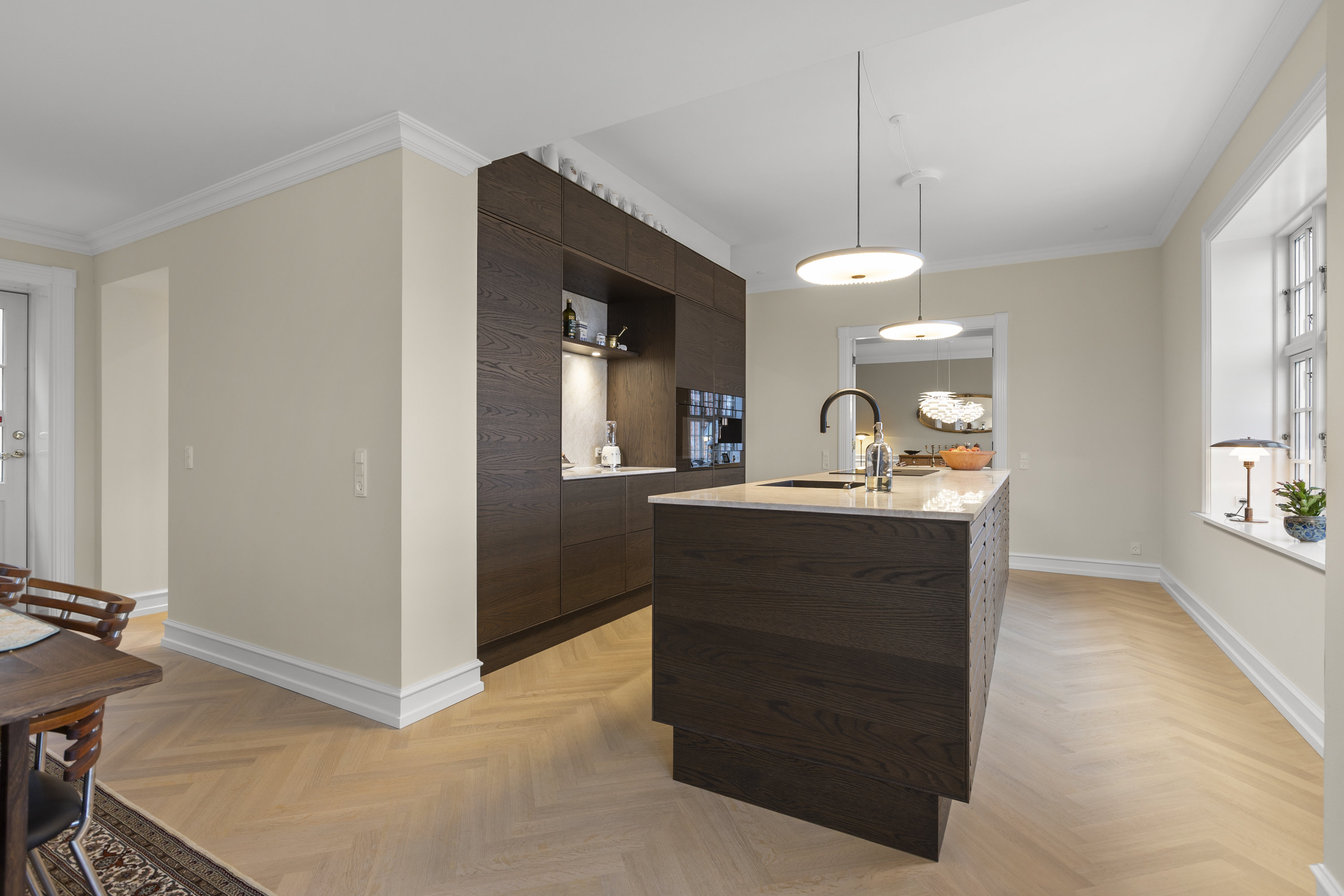 Fremhævet køkken billede i fuldskærmstilstand. Billede af Lundevej 26, 4400 Kalundborg