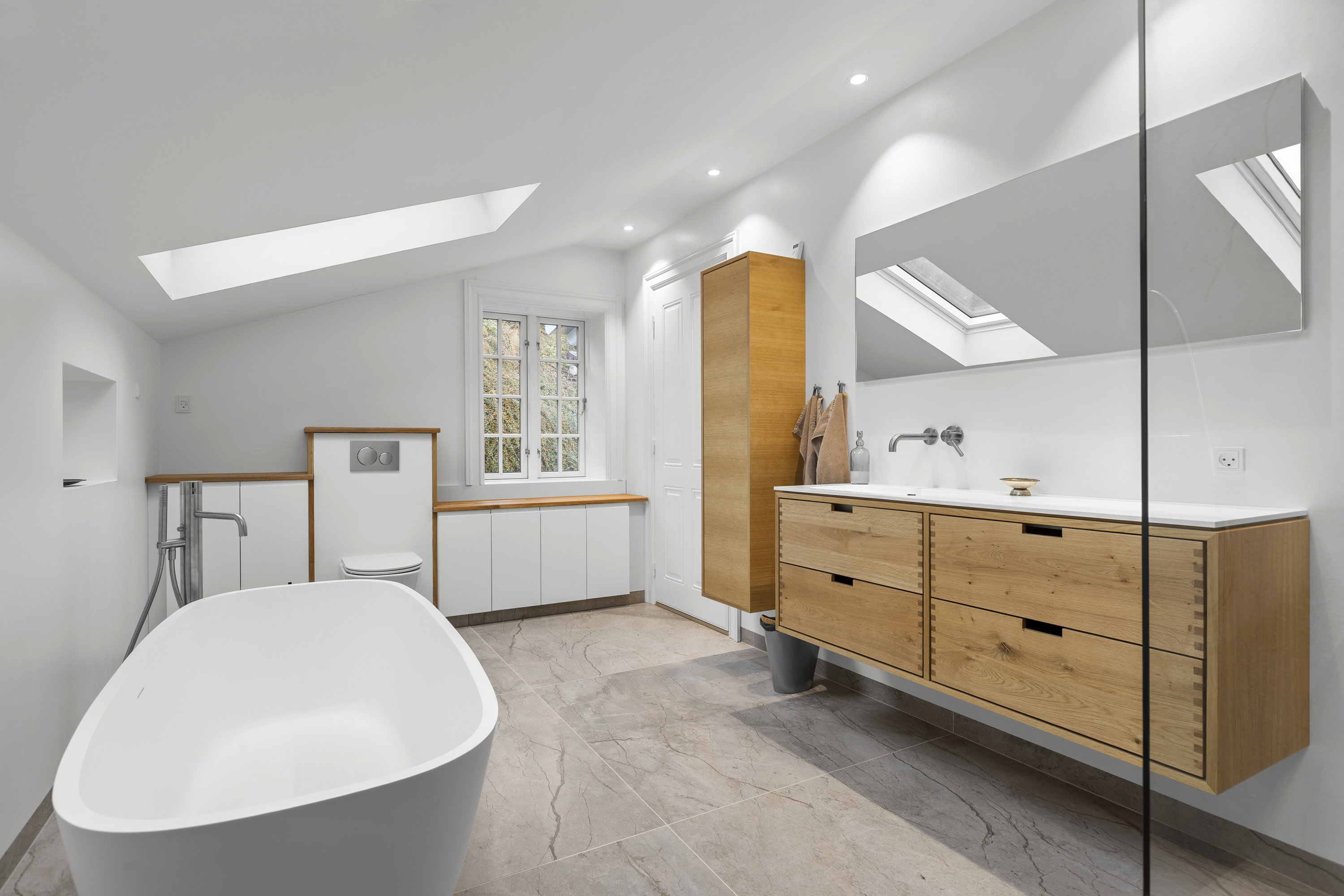 Fremhævet badeværelse billede i fuldskærmstilstand. Billede af Lundevej 26, 4400 Kalundborg