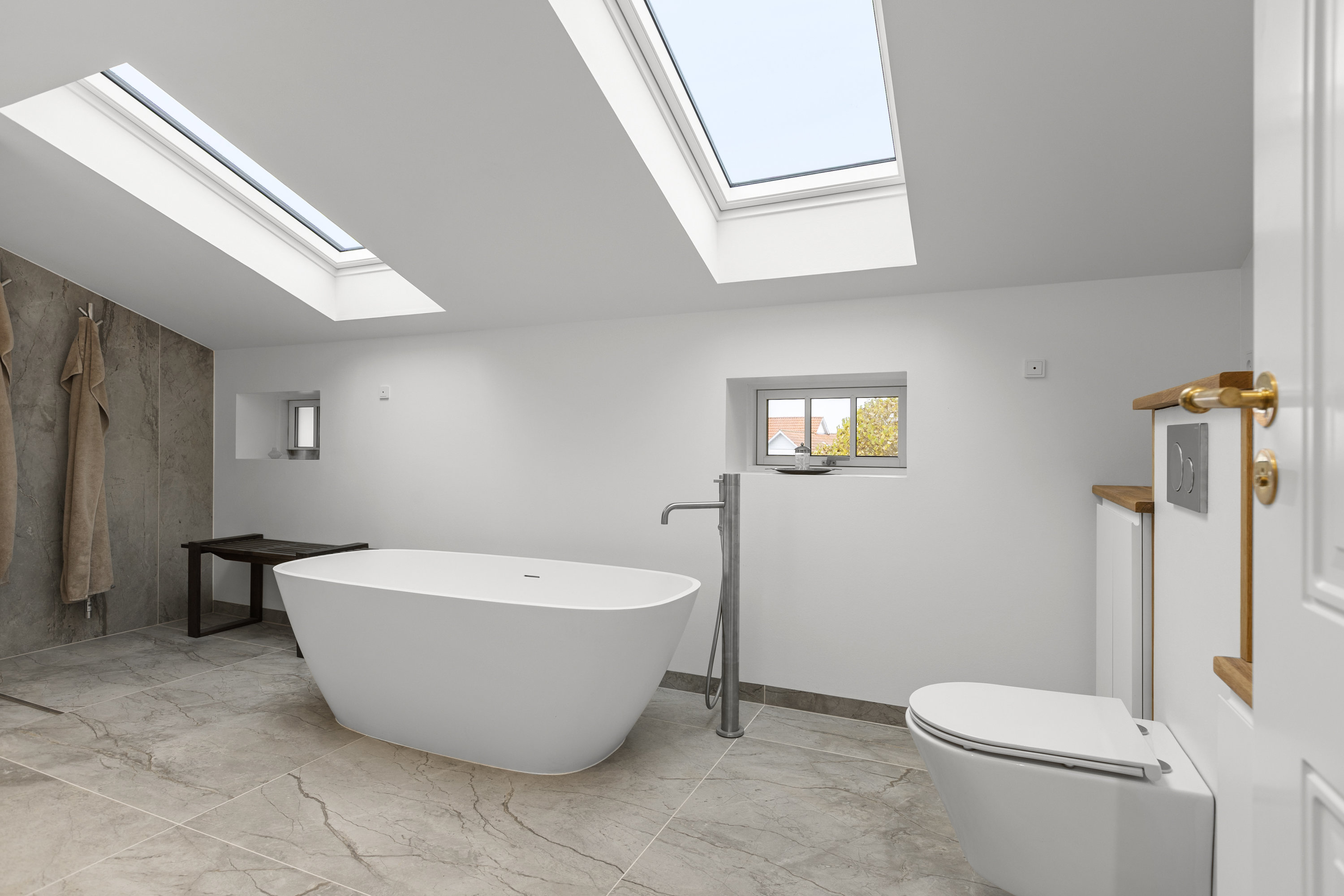 Fremhævet badeværelse billede i fuldskærmstilstand. Billede af Lundevej 26, 4400 Kalundborg