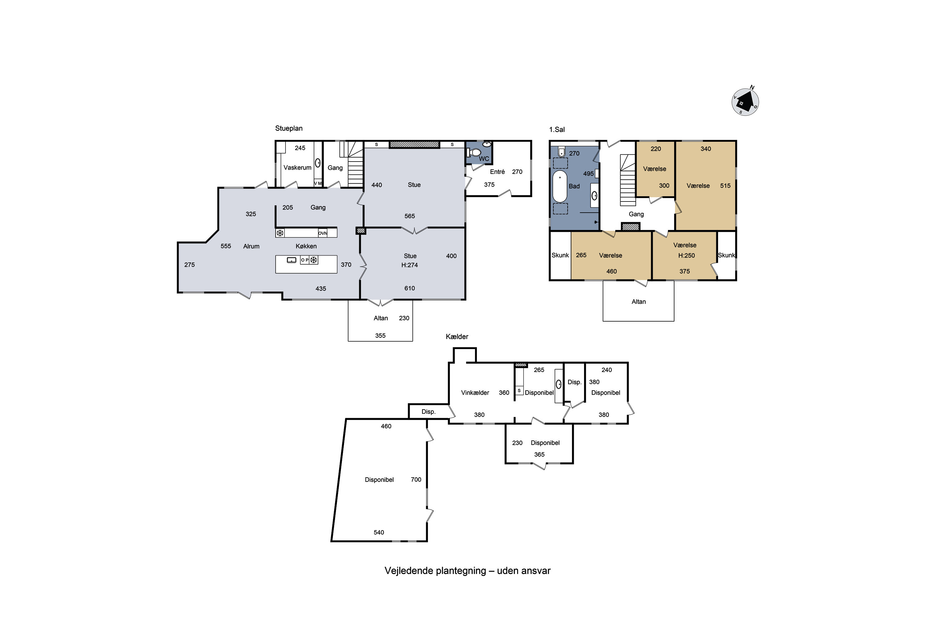 Plantegninger billede af Lundevej 26, 4400 Kalundborg