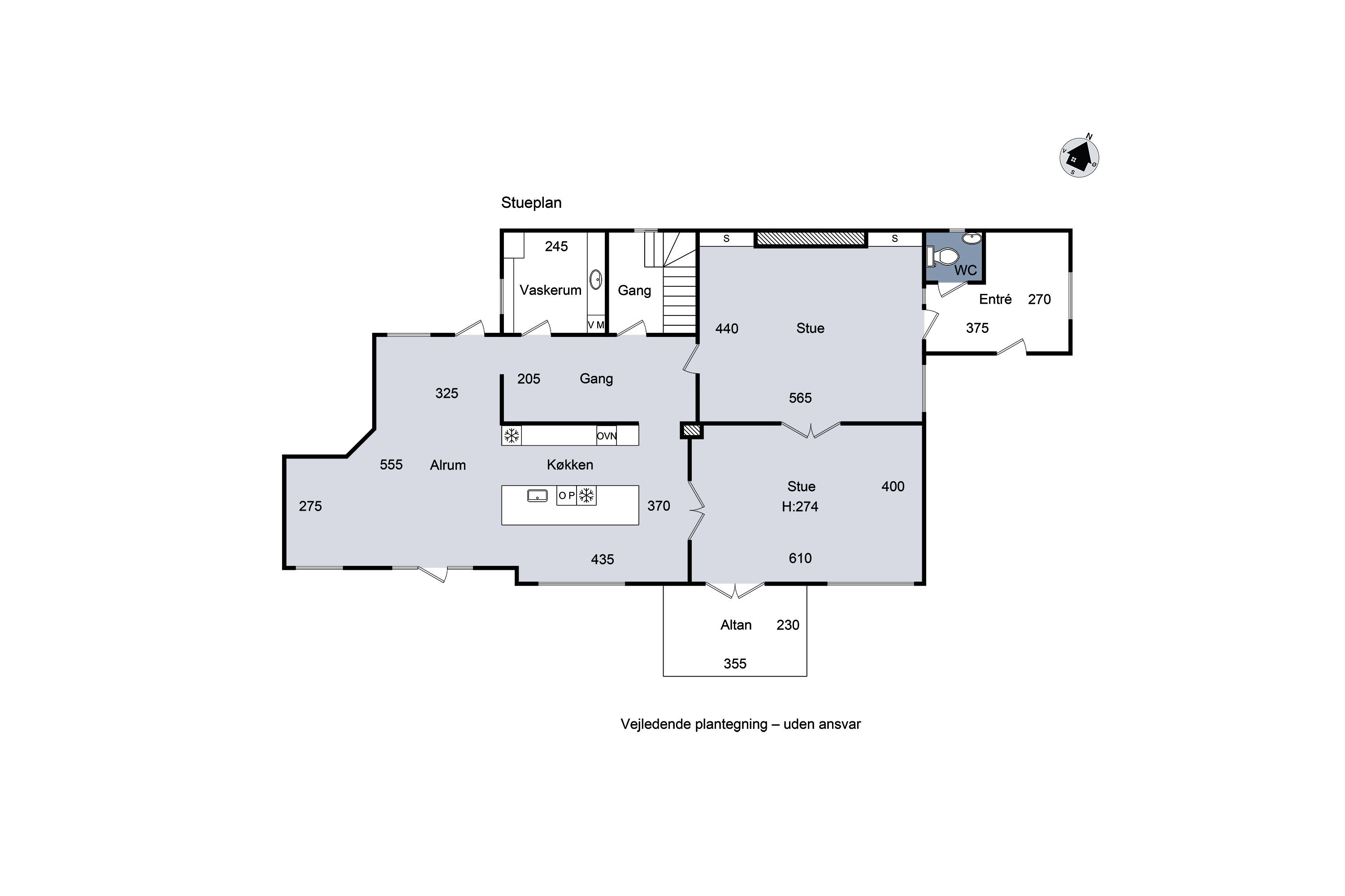 Plantegninger billede af Lundevej 26, 4400 Kalundborg