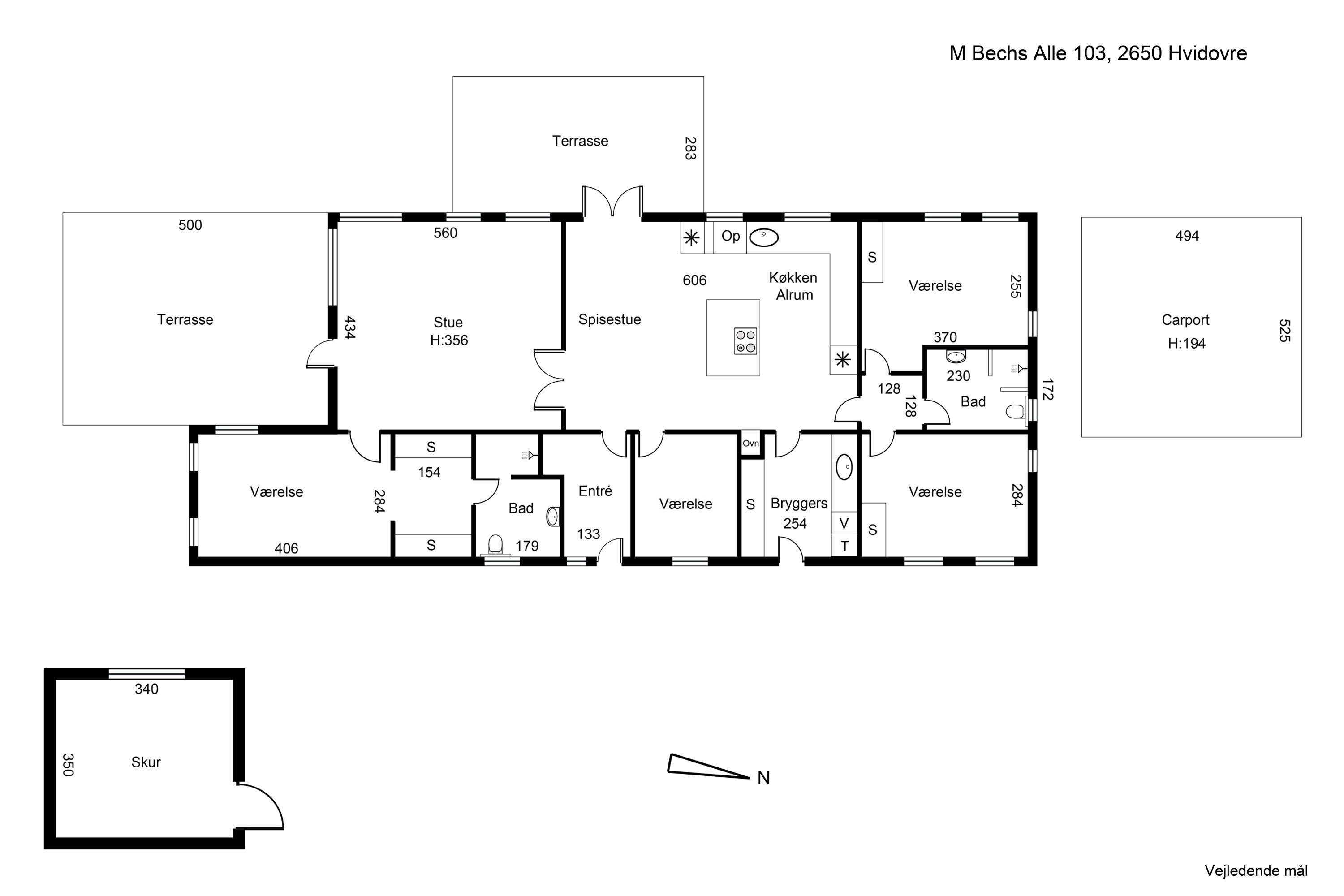 Plantegninger billede af M Bechs Alle 103, 2650 Hvidovre