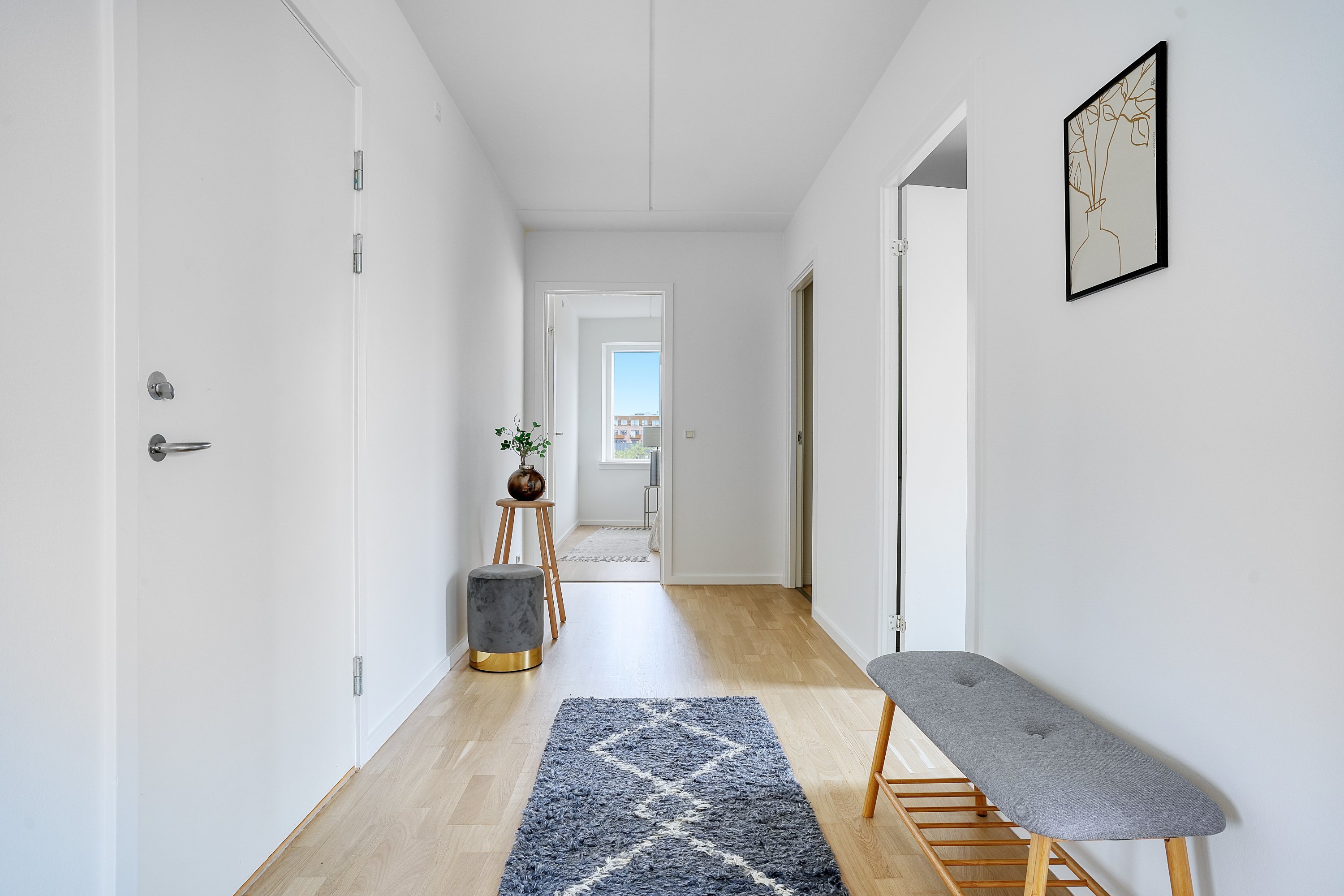 Fremhævet entré billede i fuldskærmstilstand. Billede af Karin Nellemoses Vej 12, 4. tv., 2500 Valby