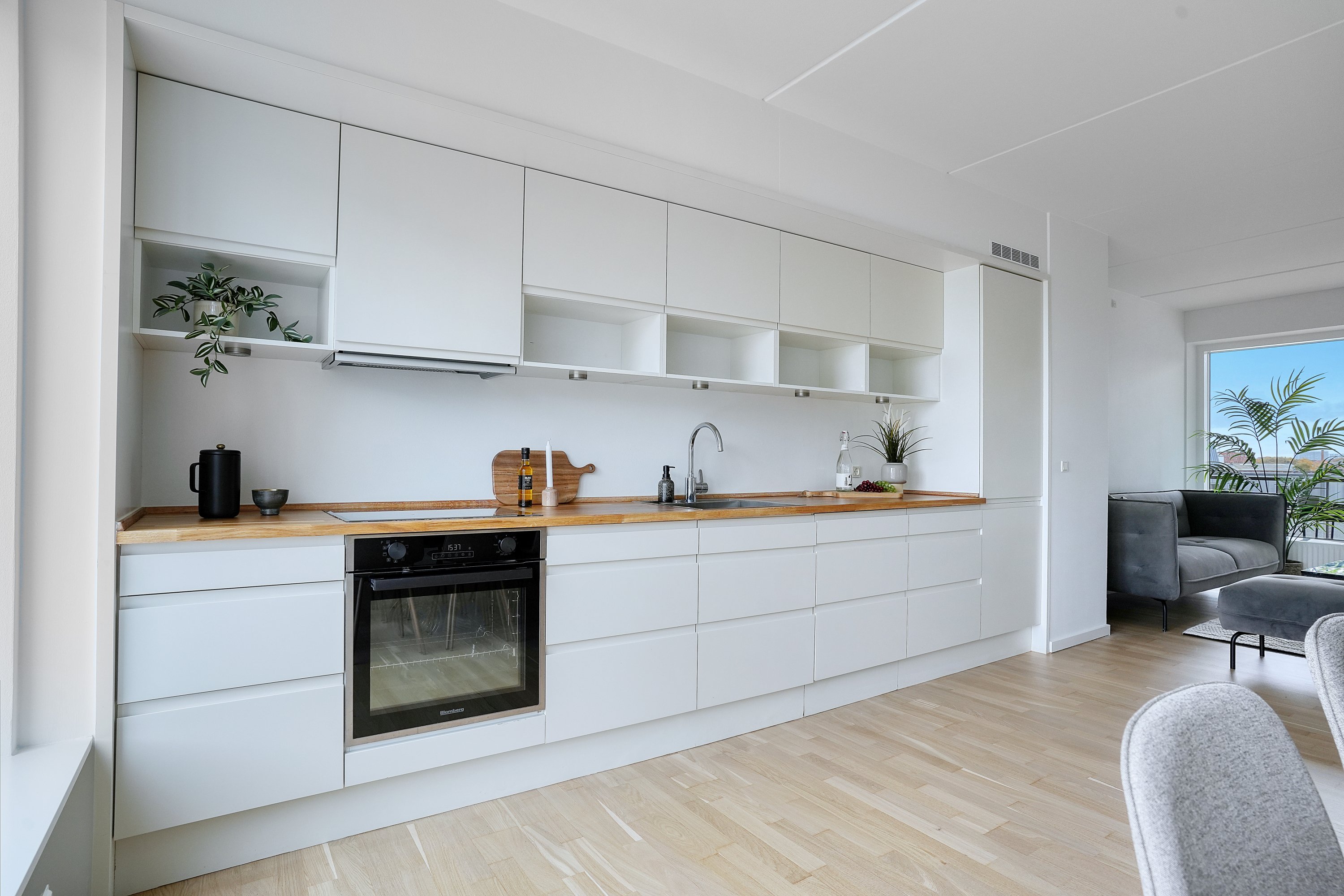 Fremhævet køkken billede i fuldskærmstilstand. Billede af Karin Nellemoses Vej 12, 4. tv., 2500 Valby