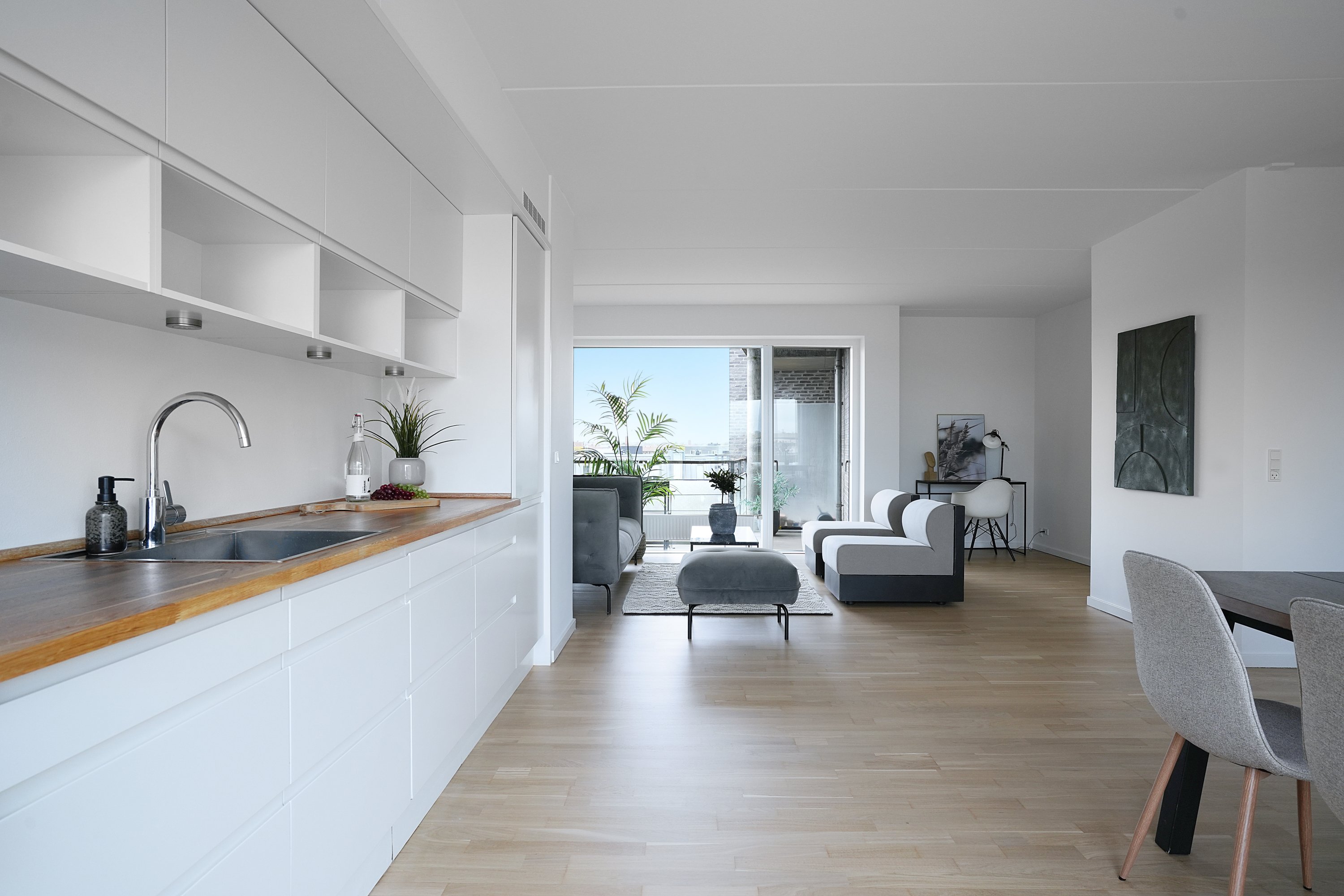 Fremhævet køkken billede i fuldskærmstilstand. Billede af Karin Nellemoses Vej 12, 4. tv., 2500 Valby